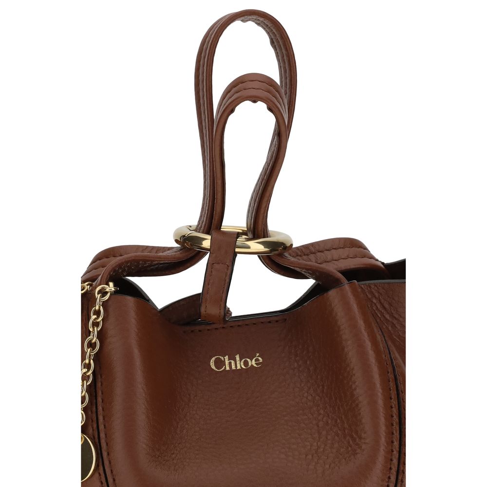 Chloé Brown The Spin Shoulder Bag
