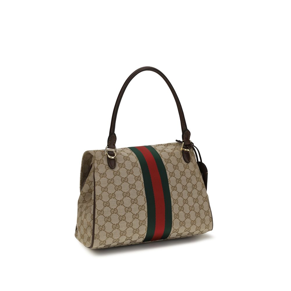 Gucci Beige Medium Paparazzo Handbag