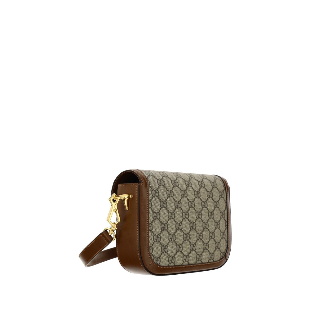 Gucci Brown 1955 Mini Horsebit Handbag