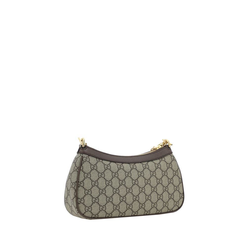 Gucci Brown  Ophidia  Shoulder Bag