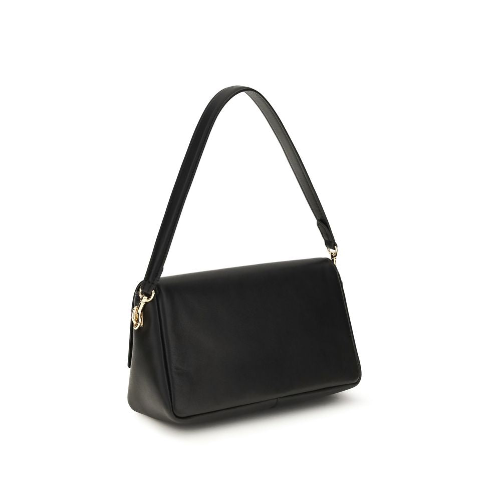 Tory Burch Black Small Charlie Shoulder Bag