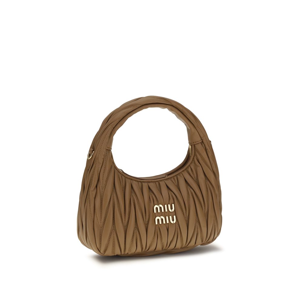 Miu Miu Beige  Wandler Hobo Handbag