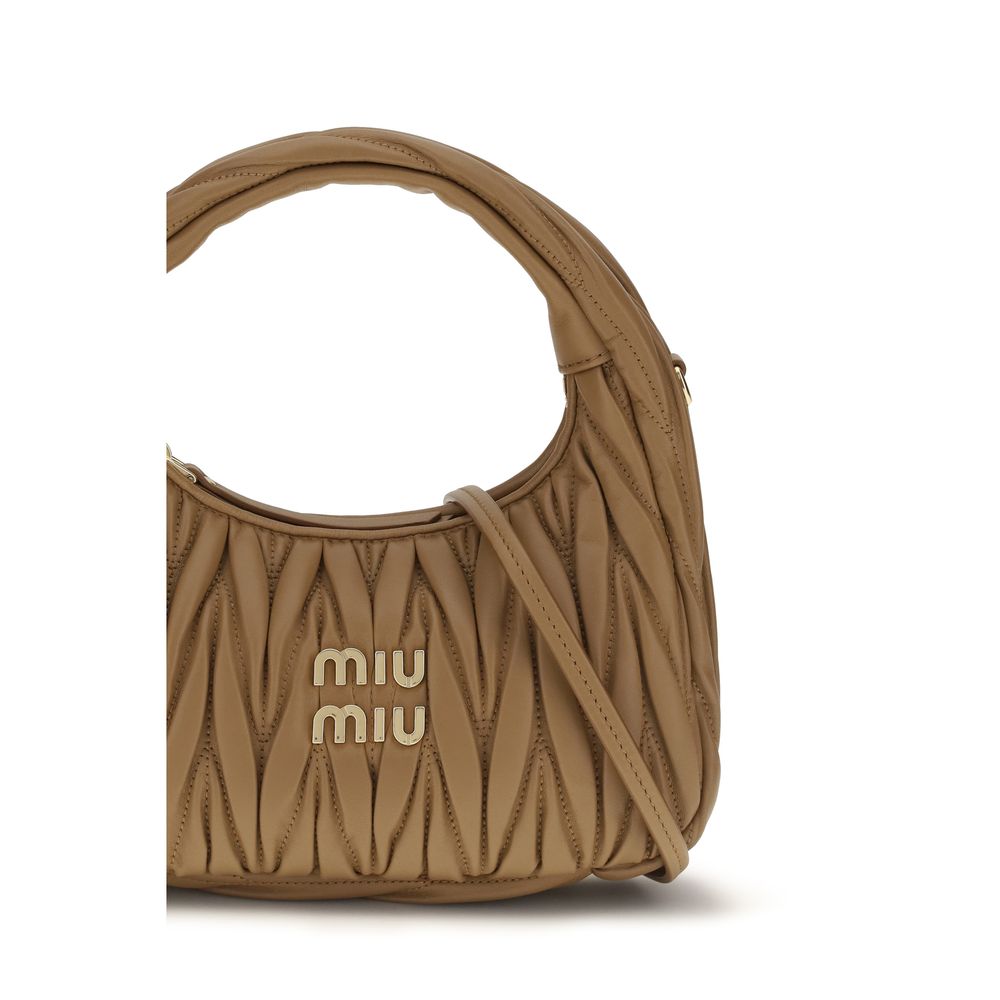 Miu Miu Beige  Wandler Hobo Handbag