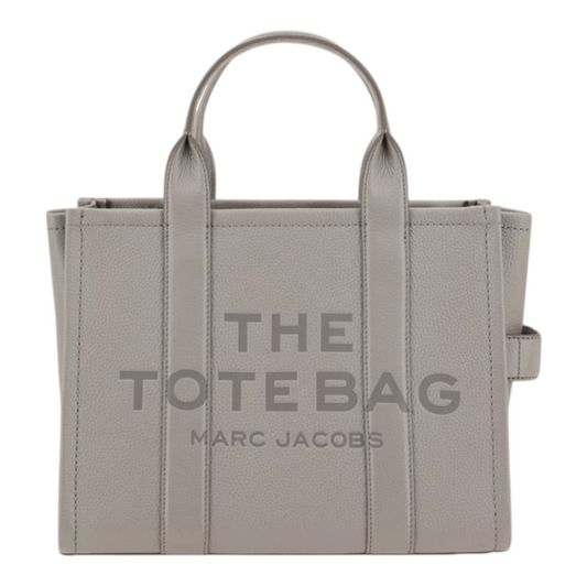 Marc Jacobs Medium Bolso Tote Gris Piel