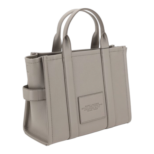 Marc Jacobs Medium Bolso Tote Gris Piel