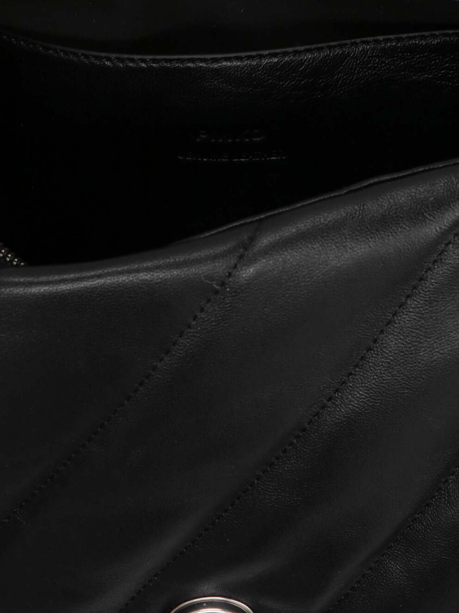 PINKO Black Classic Love Puff  Crossbody Bag
