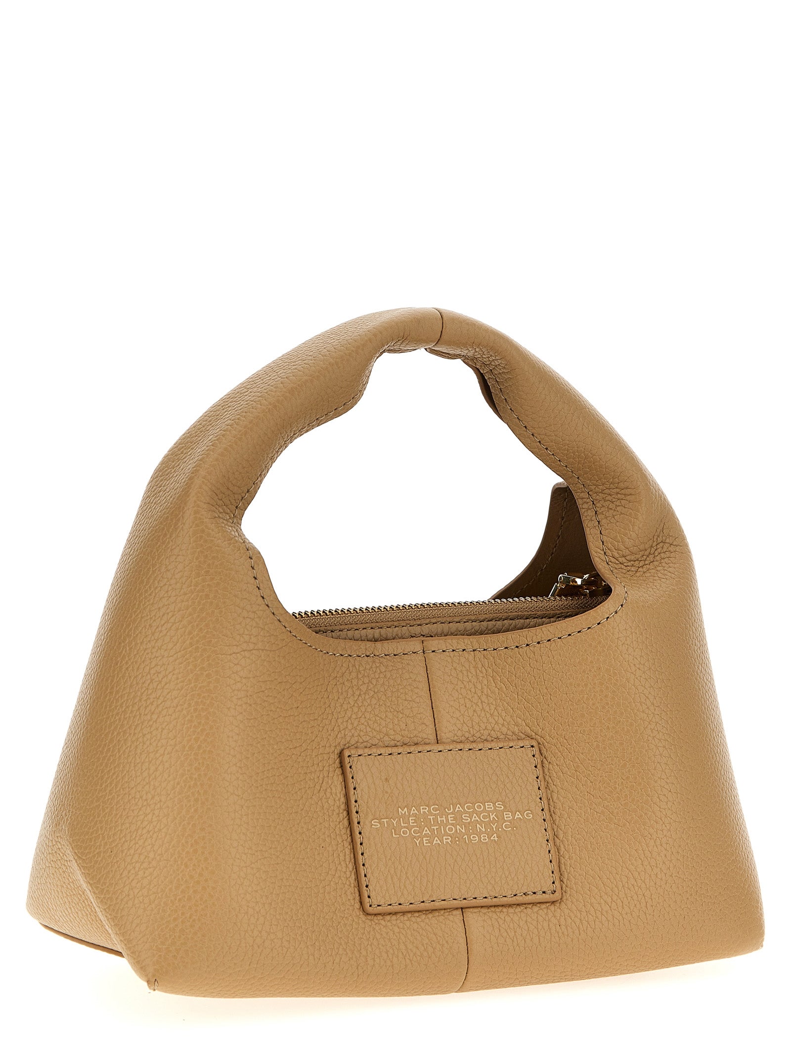 Marc Jacobs Beige The Mini Sack Bag
