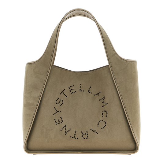 Stella McCartney Stella Logo Crossbody Bag Green