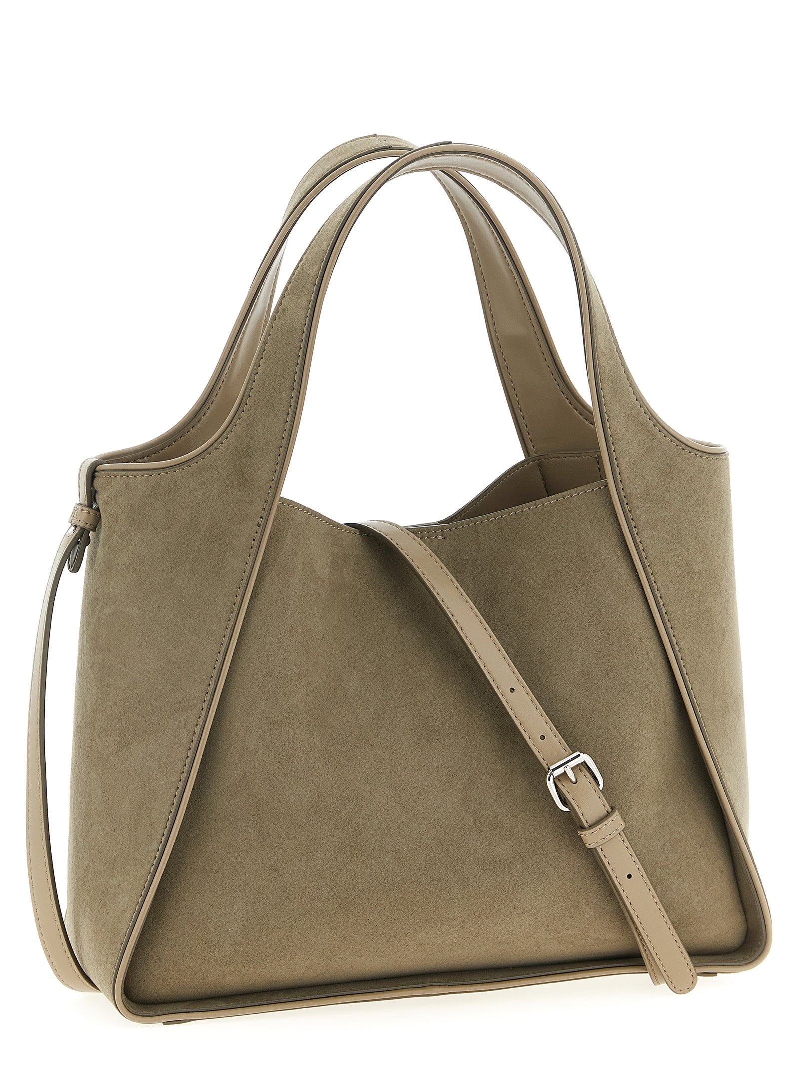 Stella McCartney Green Stella Logo Crossbody Bag