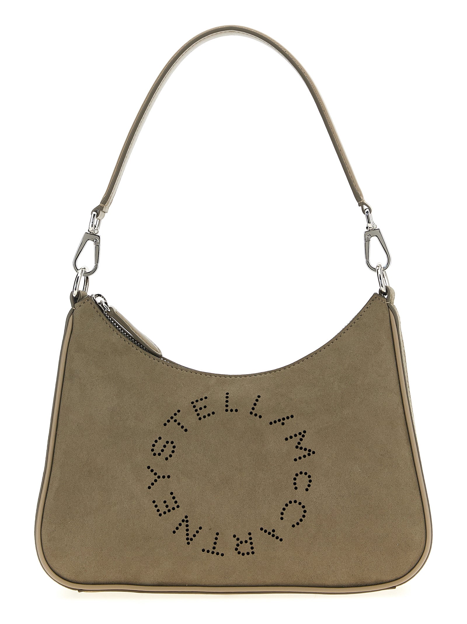 Stella McCartney Gray Alter Suede Shoulder Bag