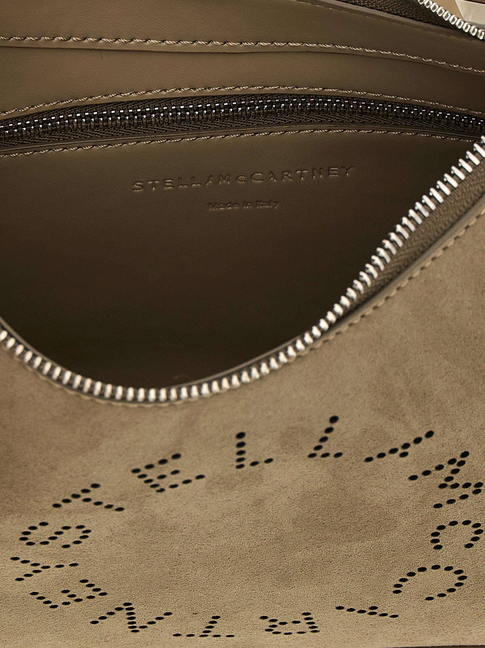 Stella McCartney Gray Alter Suede Shoulder Bag