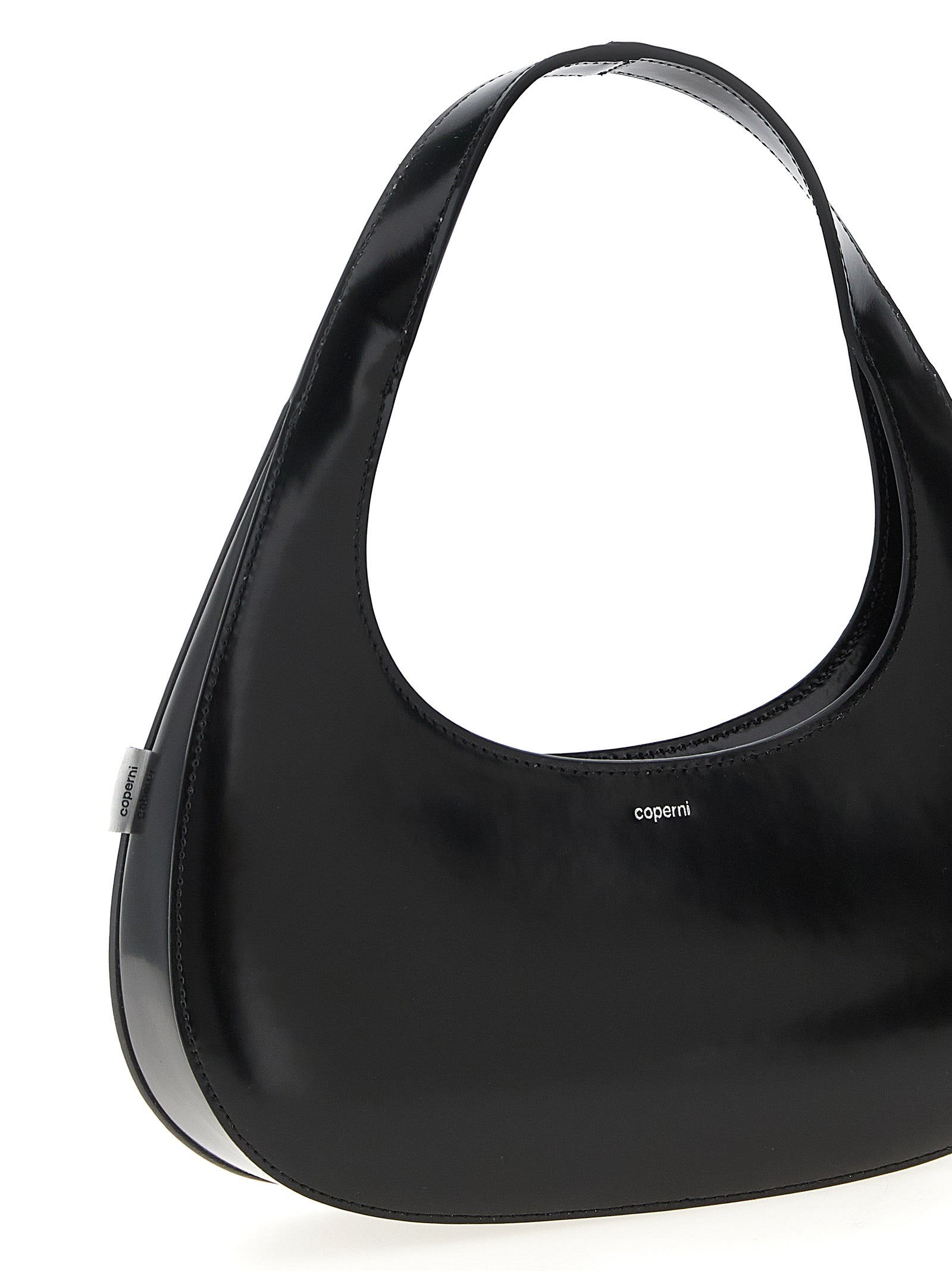 Coperni Black Matte Leather Handbag