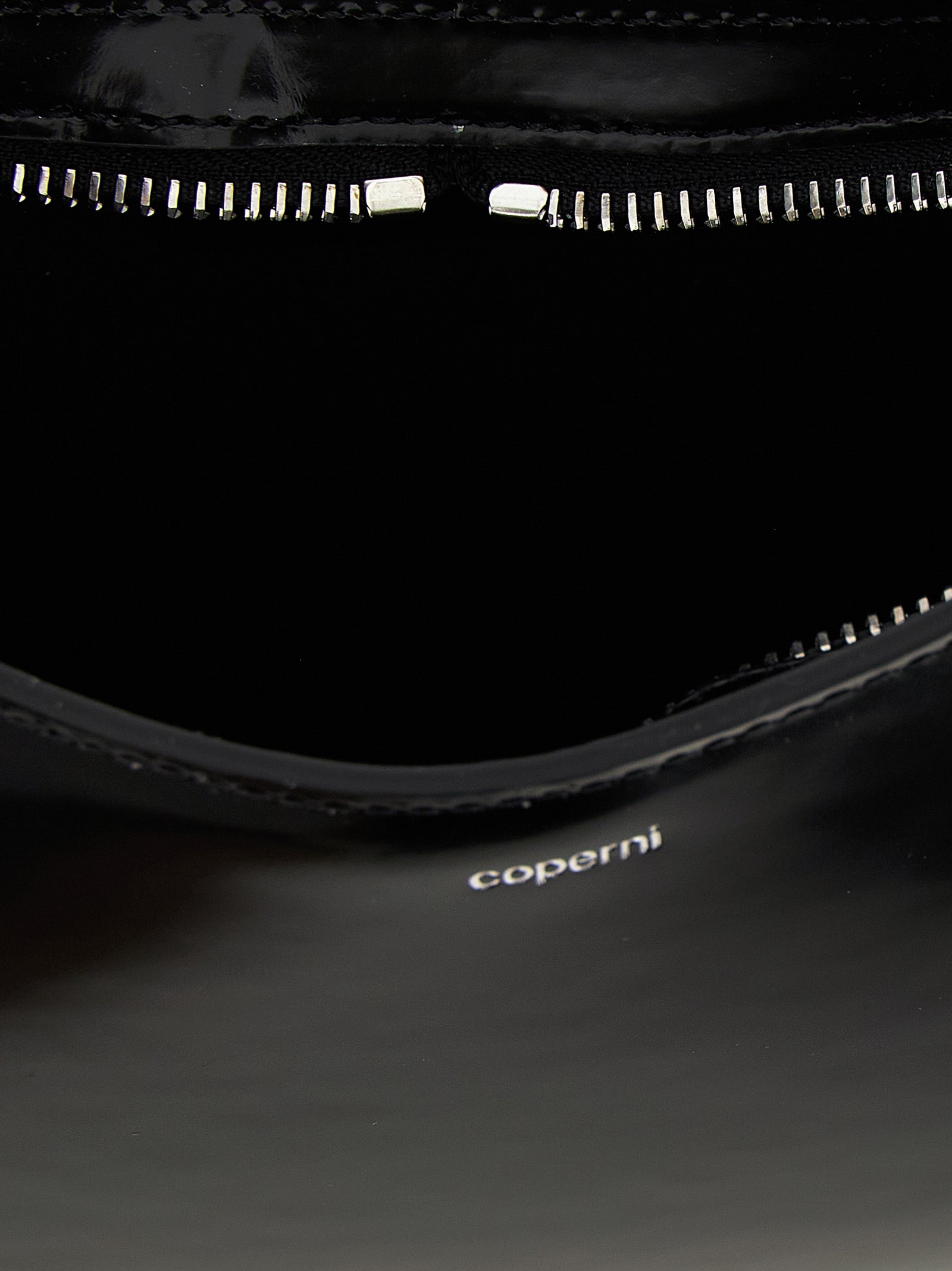 Coperni Black Matte Leather Handbag