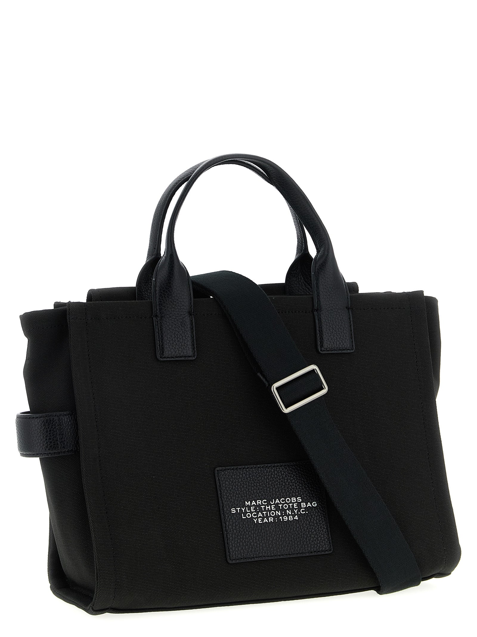 Marc Jacobs Black Cargo Canvas Medium Tote