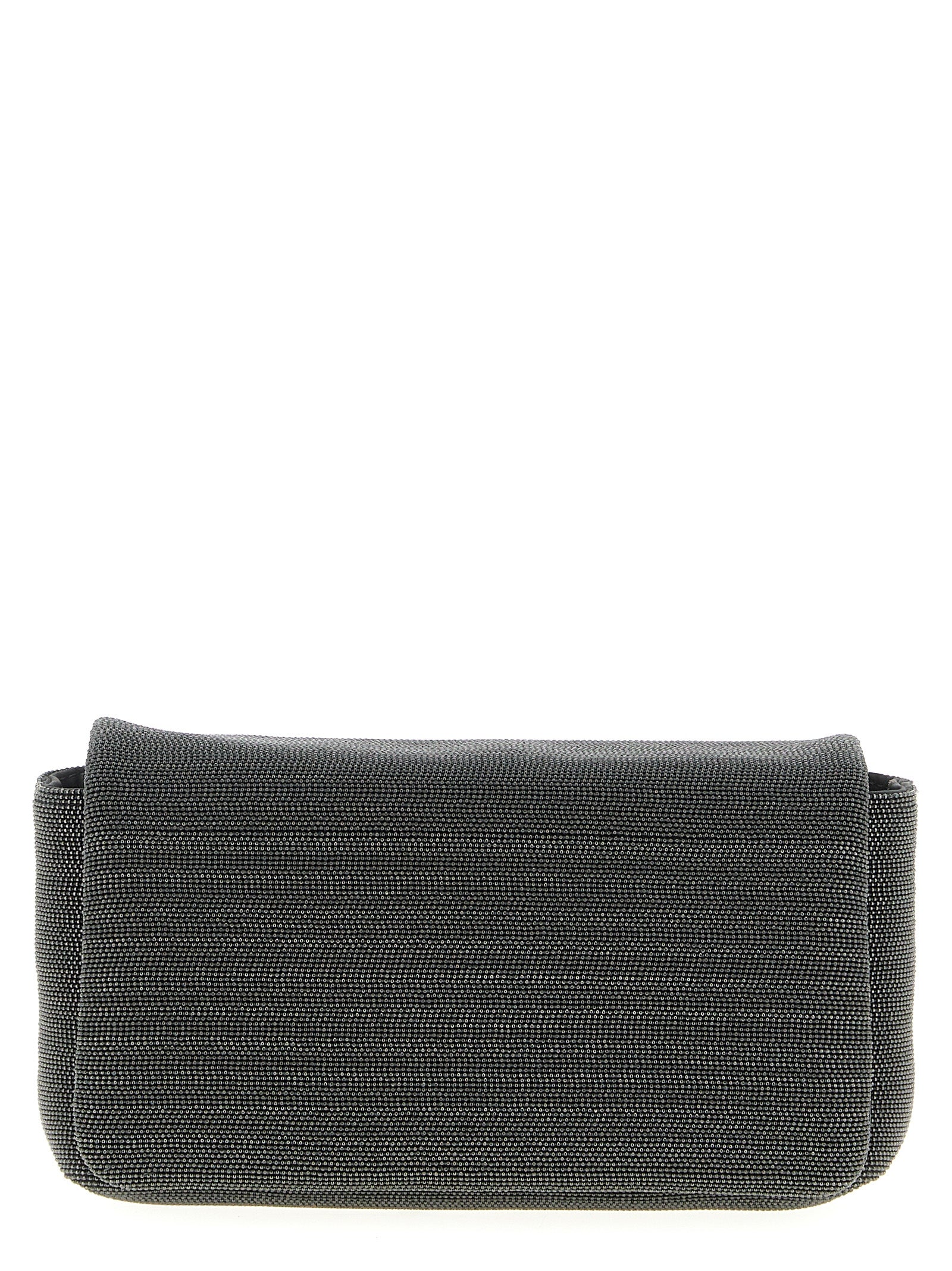 Brunello Cucinelli Black Monile Clutch Bag