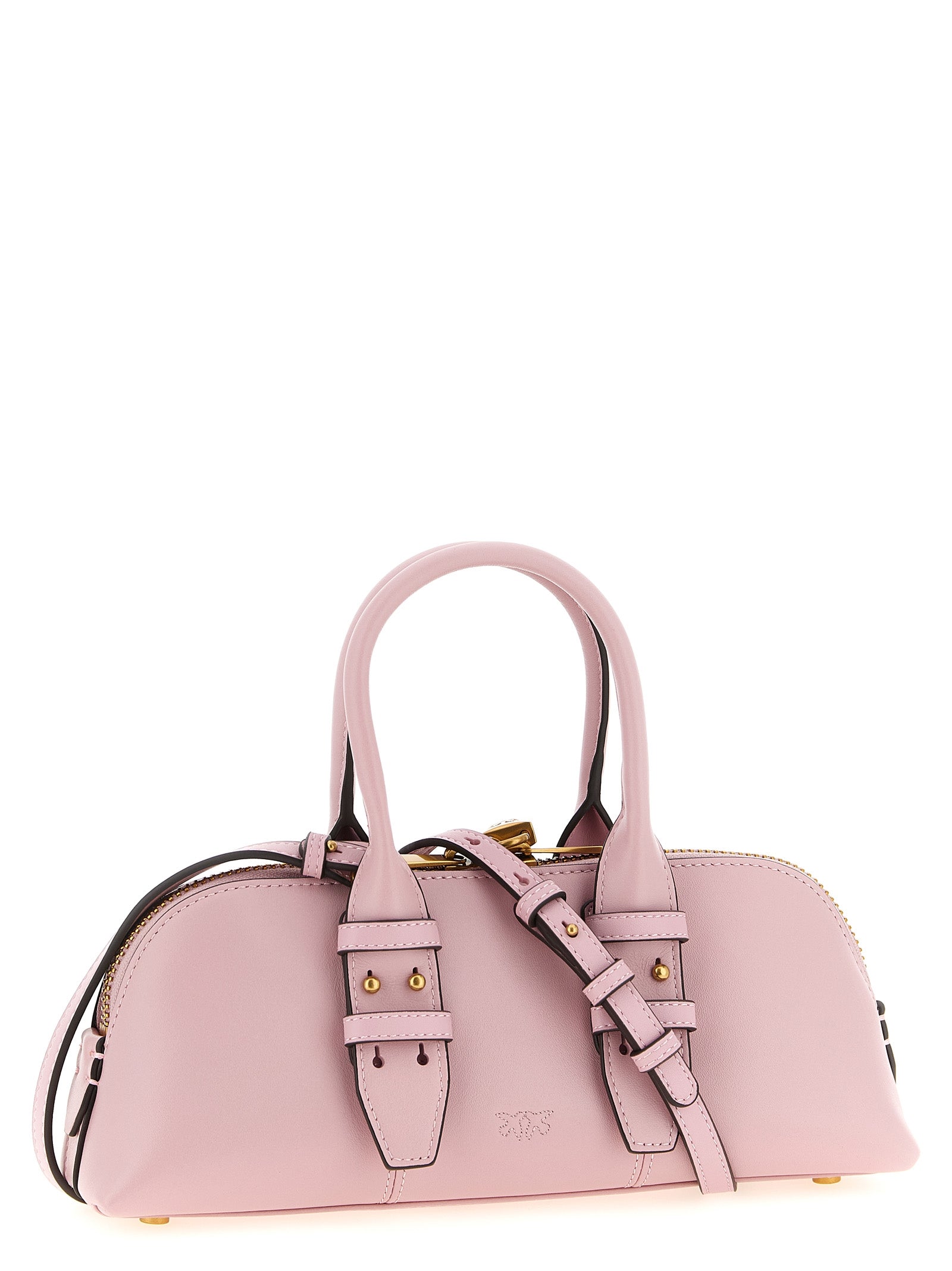 PINKO Pink Escape Baguette Handbag