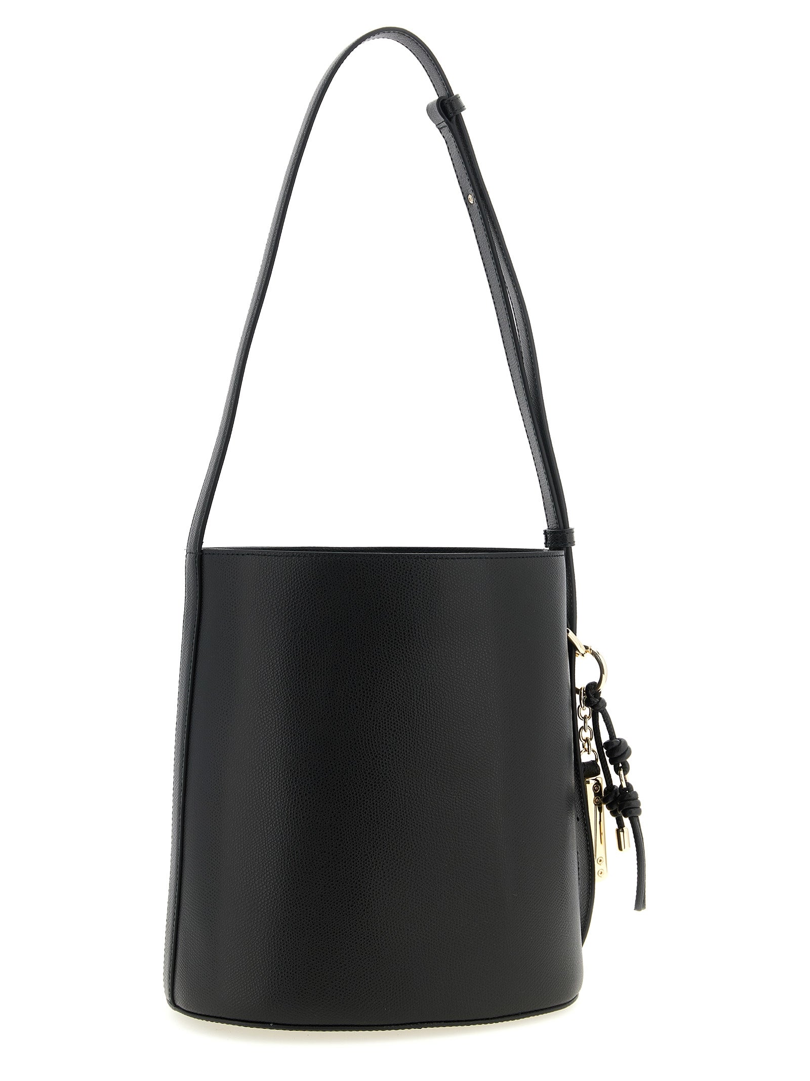 Furla Black Roxie Bucket Bag