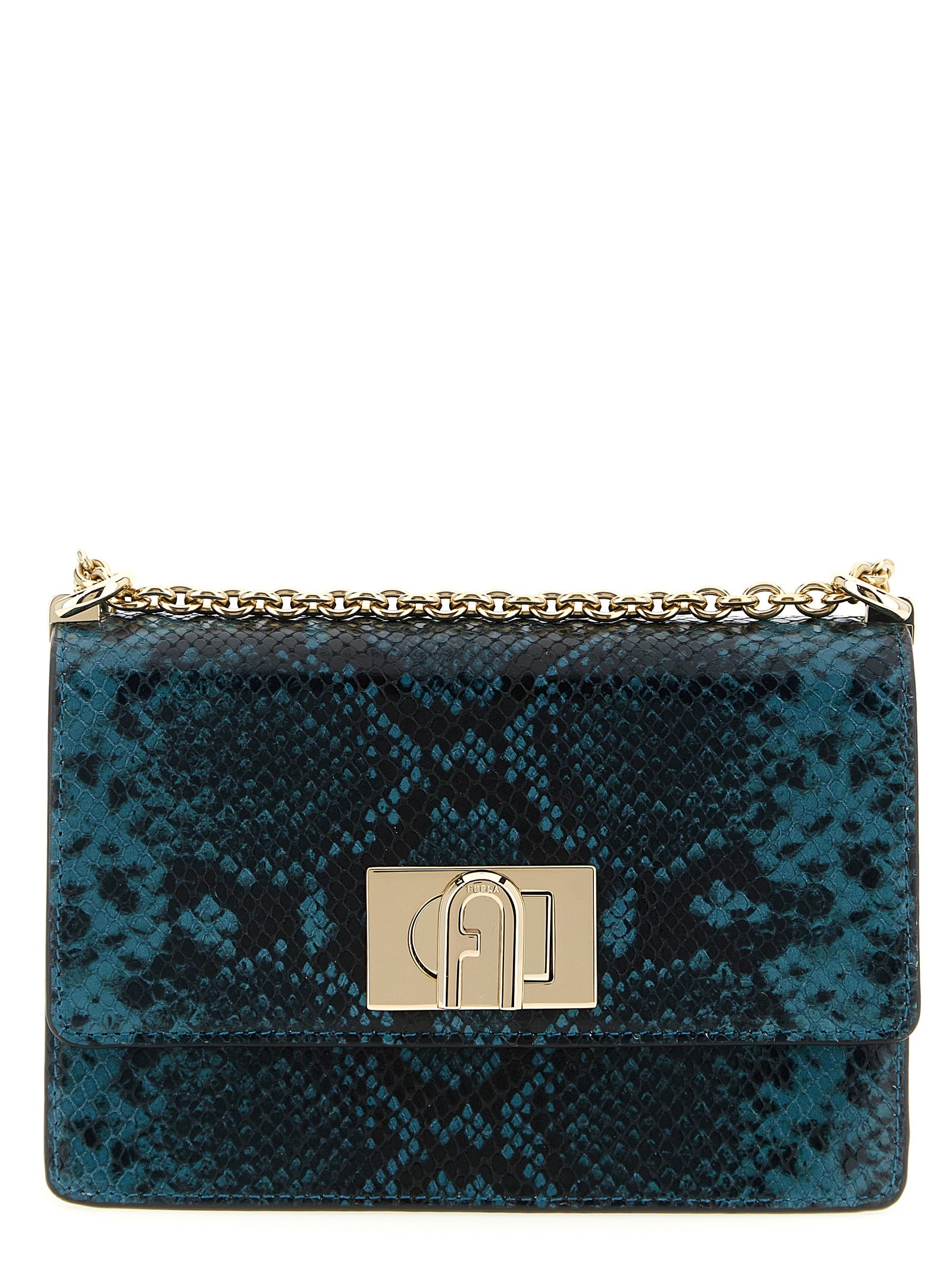Furla Blue Furla 1927 Mini Crossbody Bag