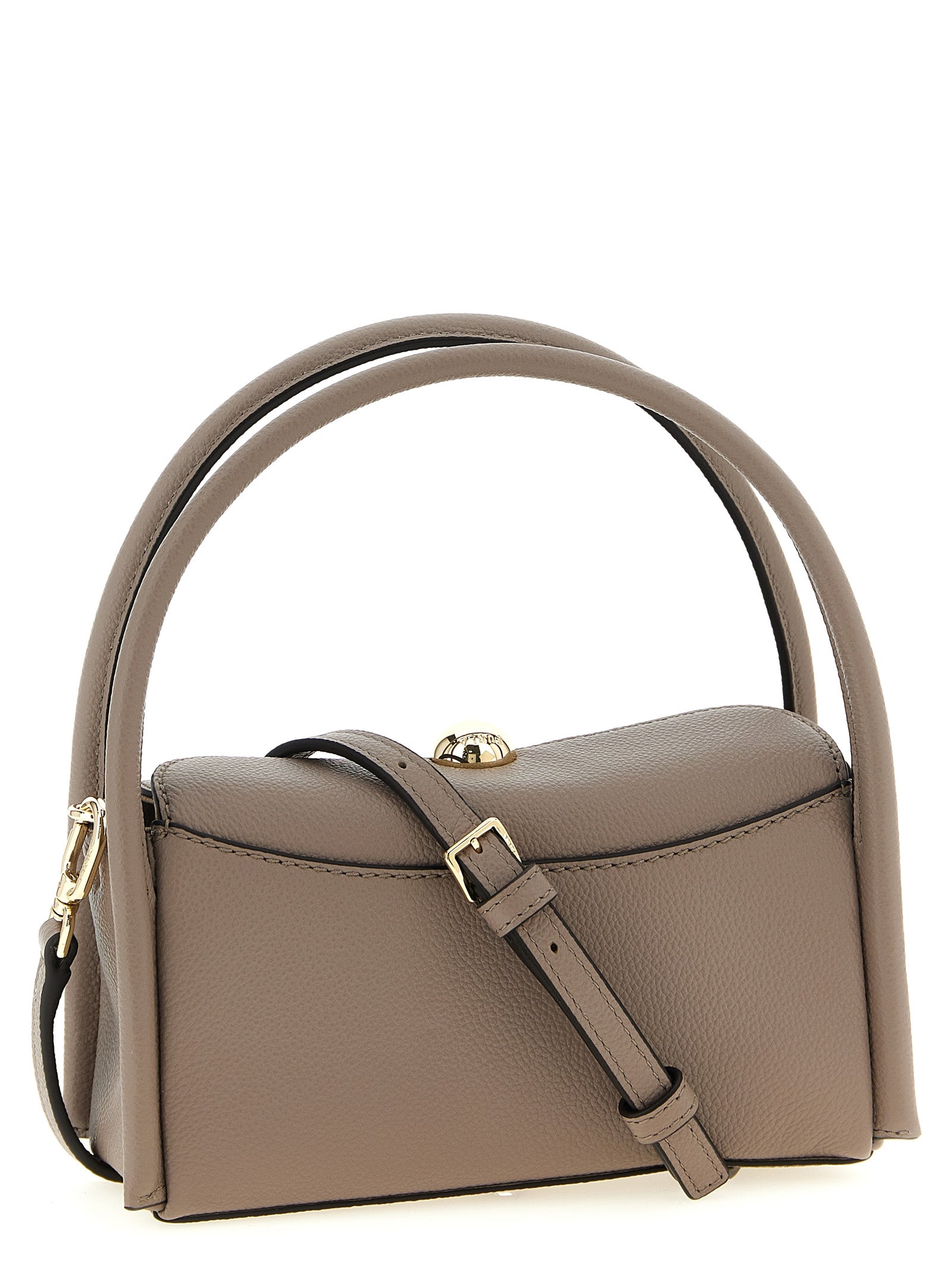 Furla Gray Boston Nicole Handbag