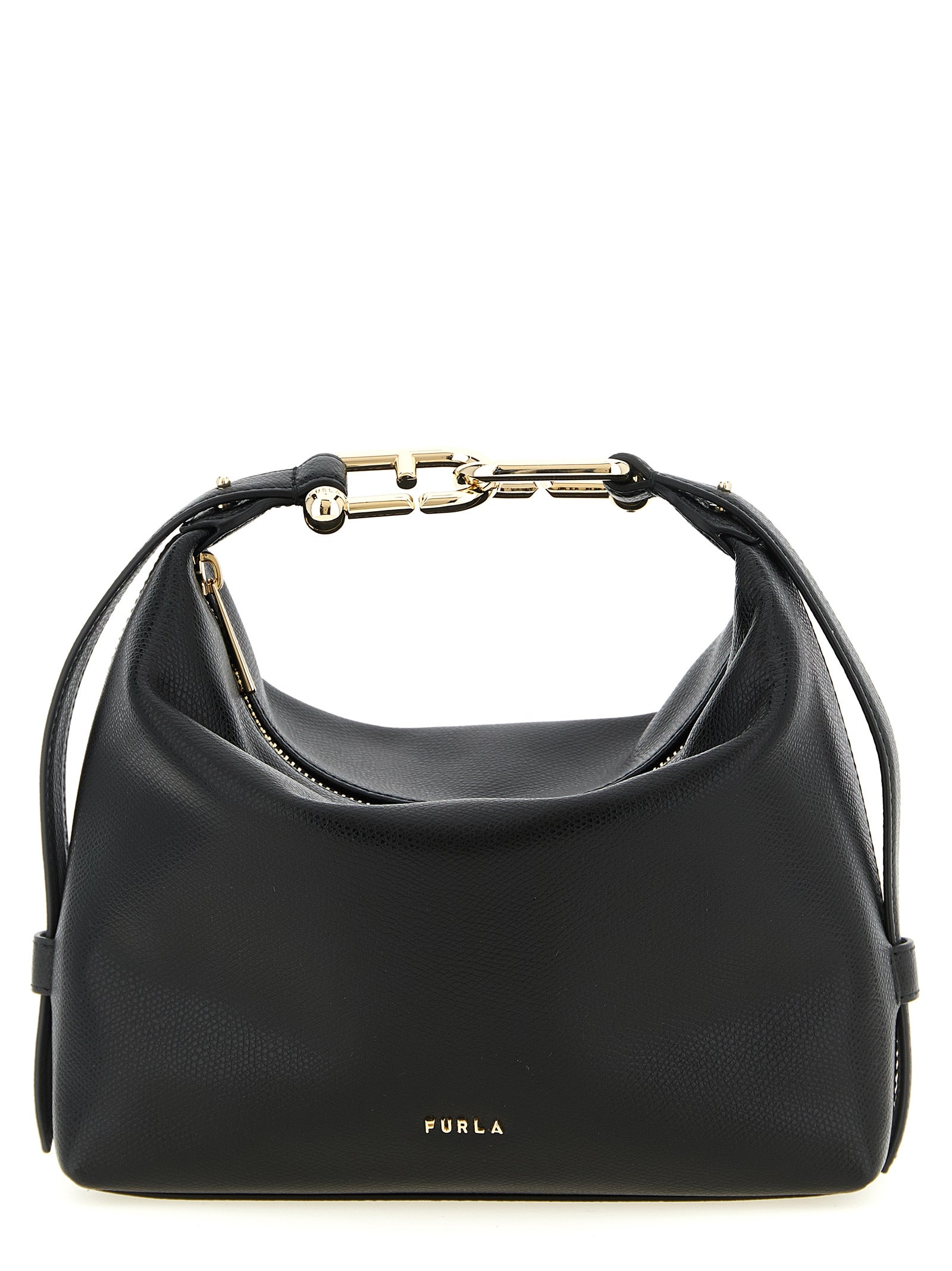 Furla Black Tonie Shoulder Bag