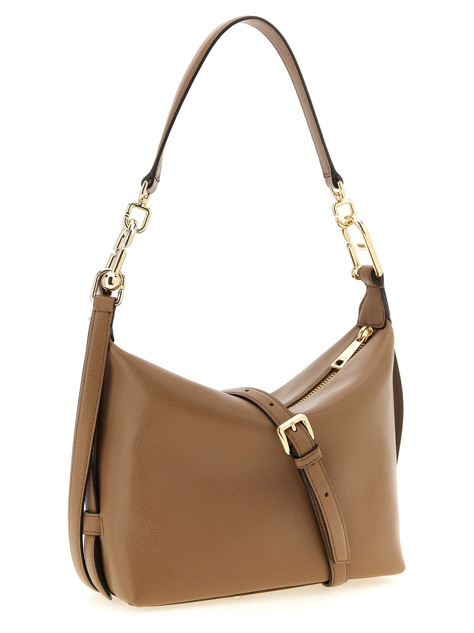 Furla Beige Tonie Shoulder Bag