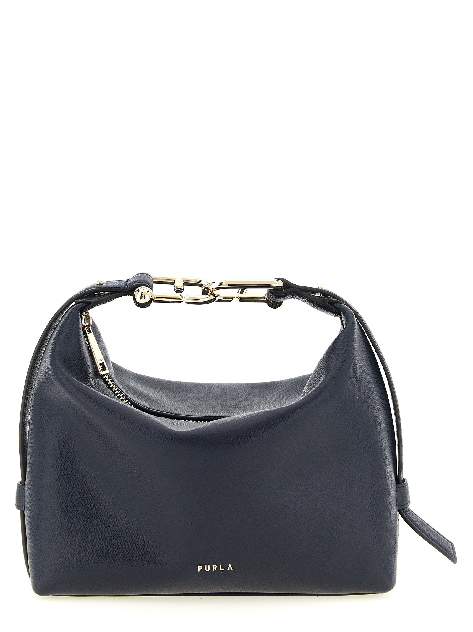 Furla Blue Tonie Shoulder Bag