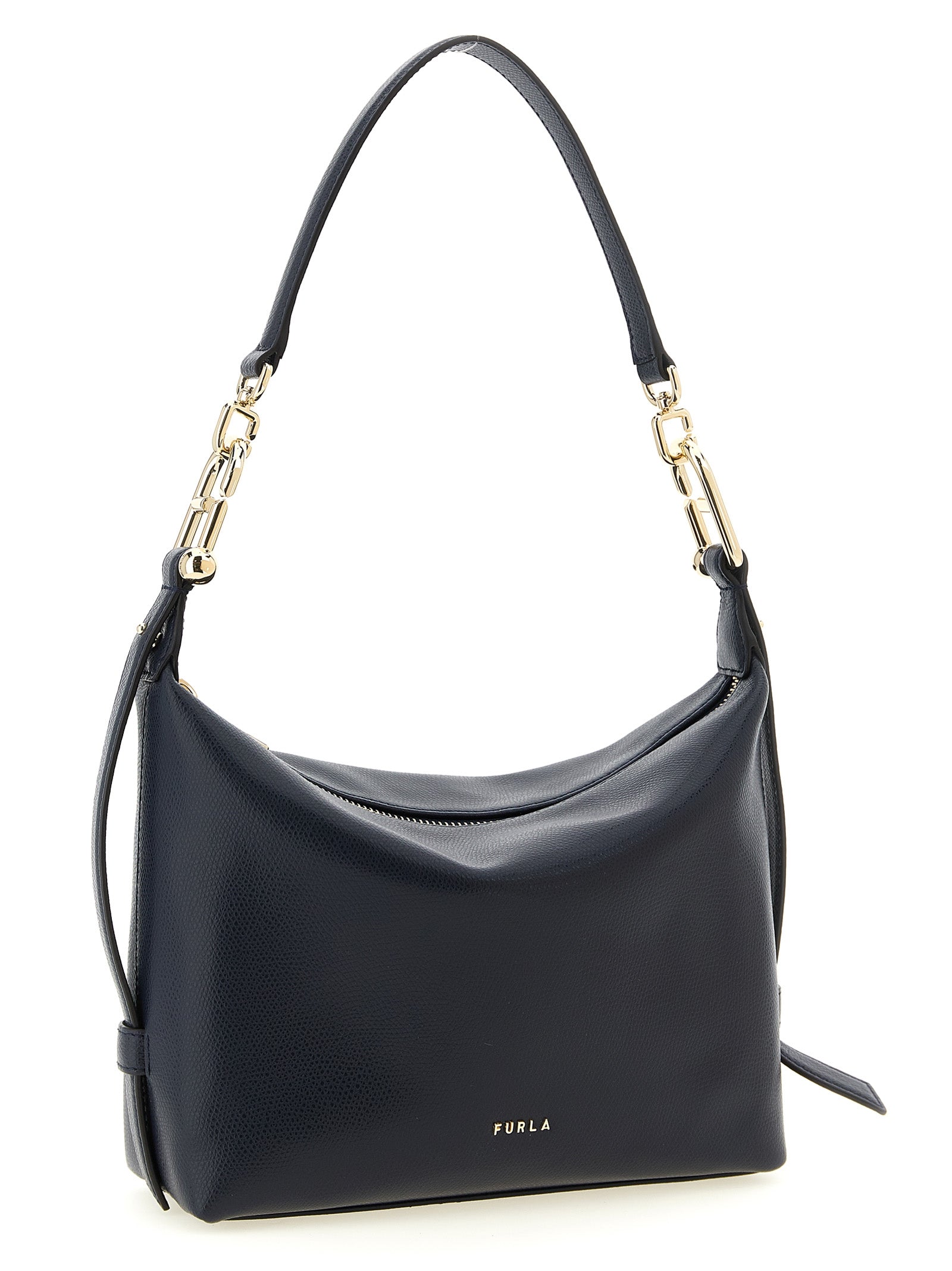 Furla Blue Tonie Shoulder Bag