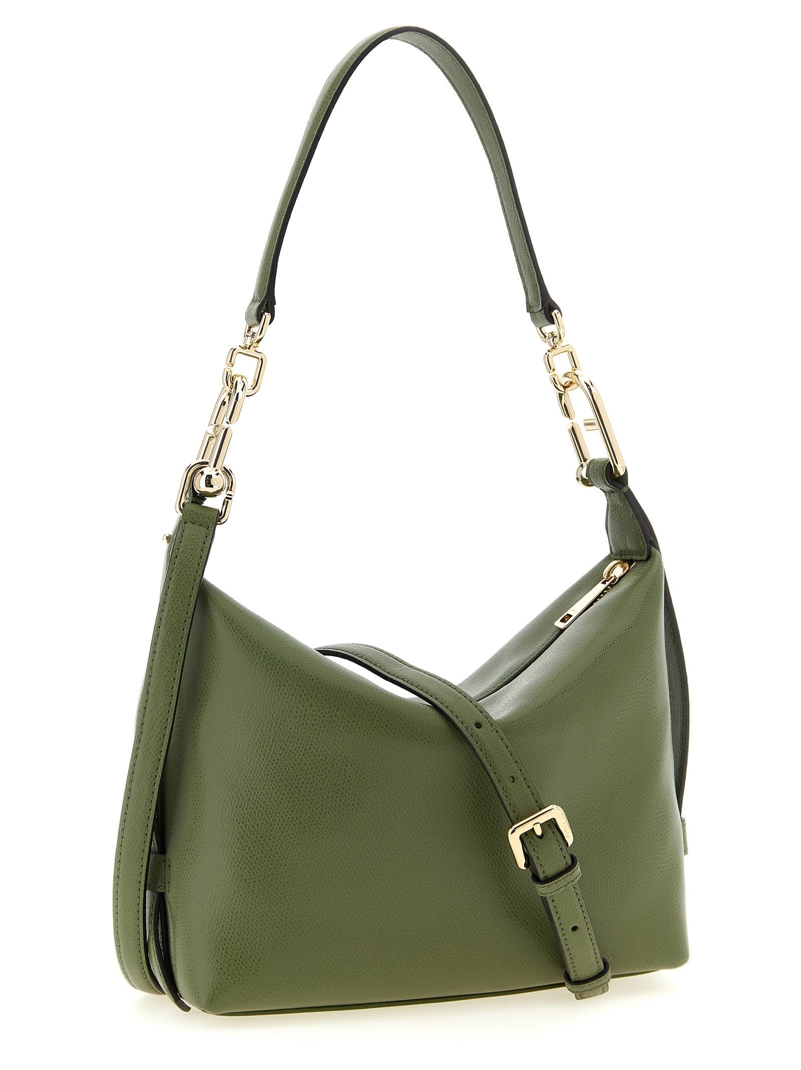 Furla Green Tonie Shoulder Bag