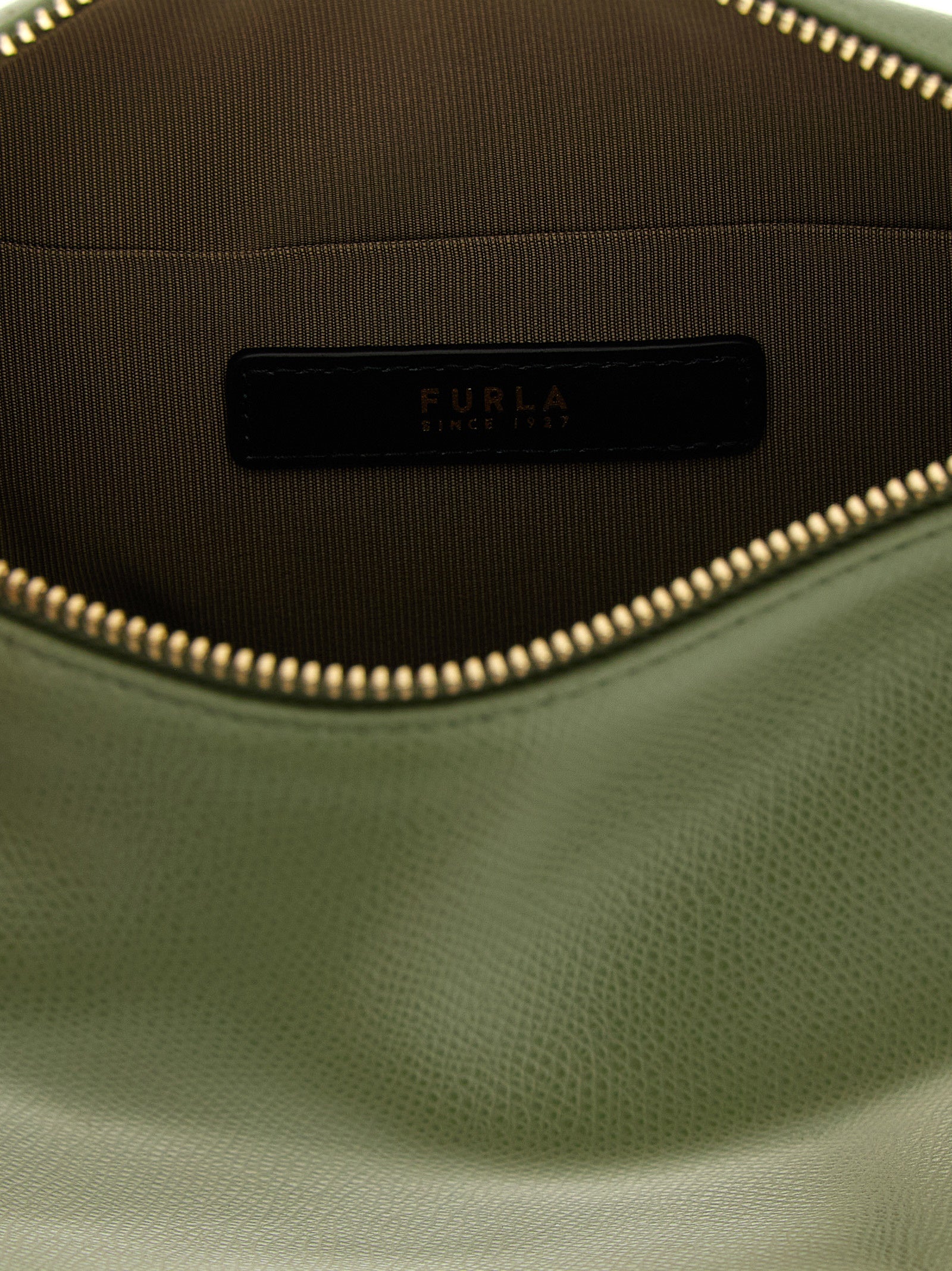 Furla Green Tonie Shoulder Bag