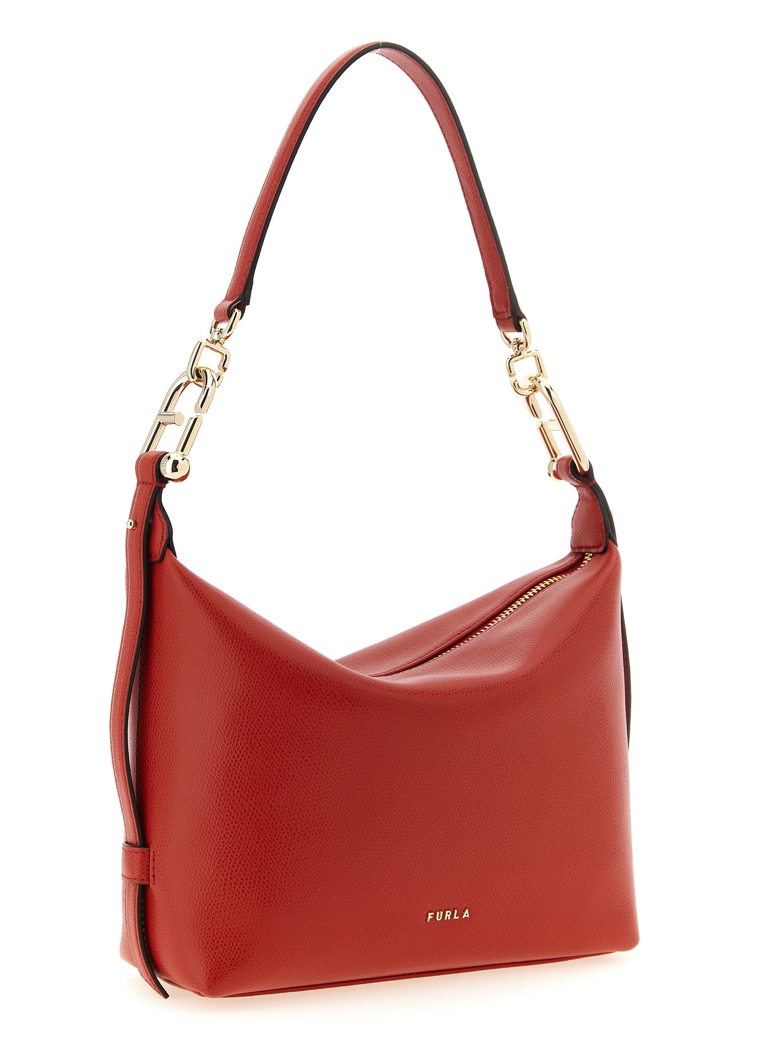 Furla Red Tonie Shoulder Bag