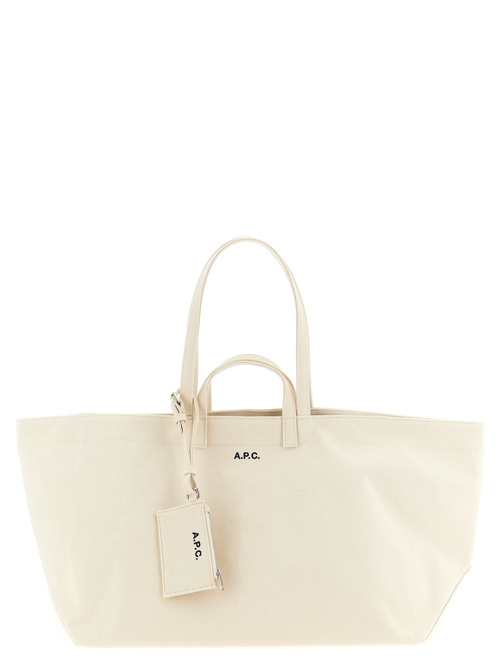 A.P.C. Beige Le Drummer Toile Tote Bag