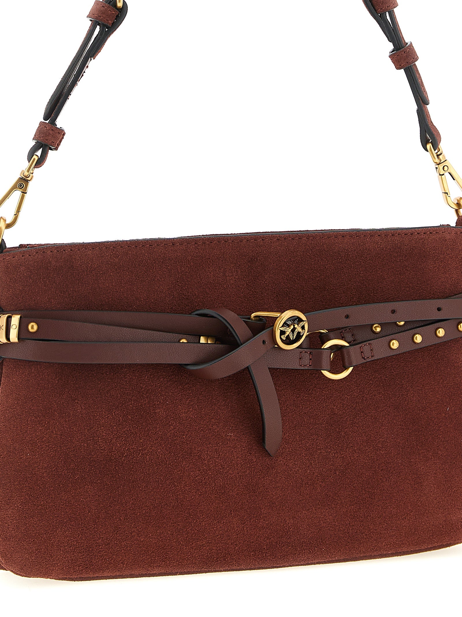PINKO Bordeaux Belt  Shoulder Bag