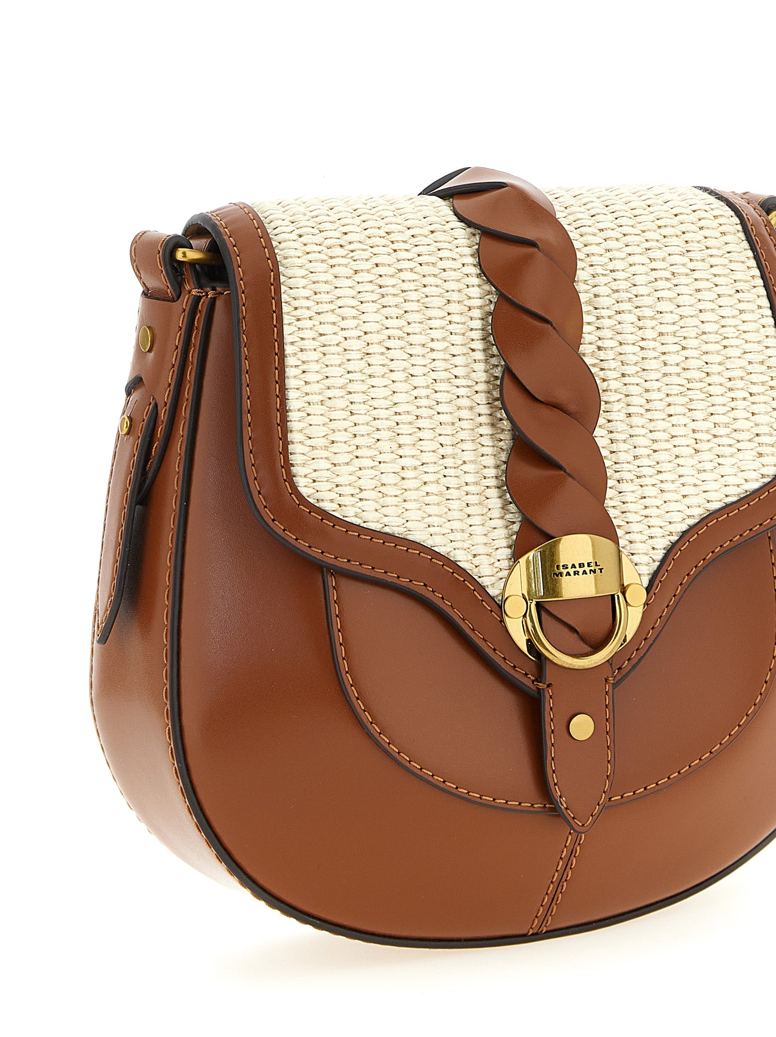 Isabel Marant Brown Altay Crossbody Bag