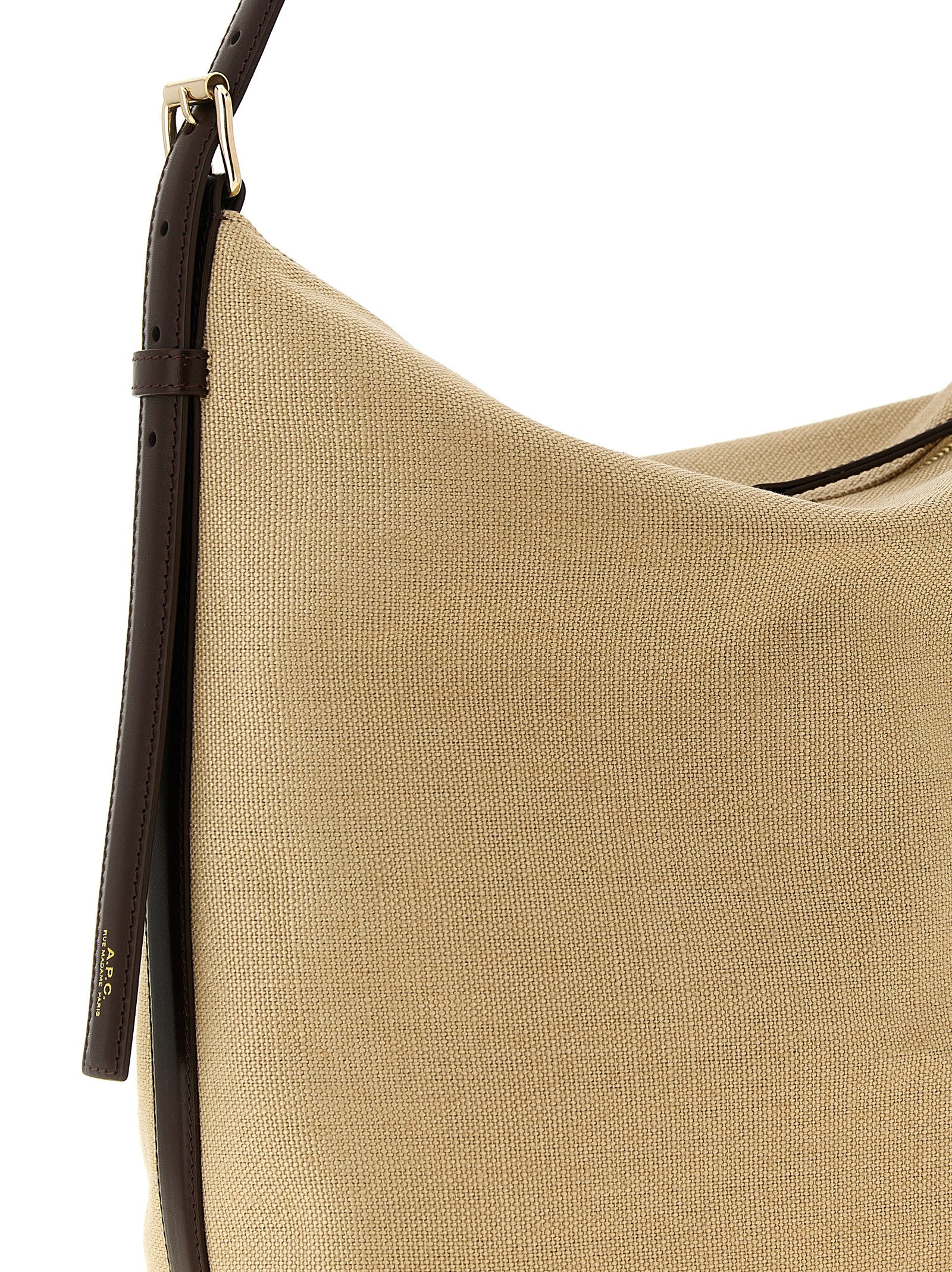 A.P.C. Beige Vera Shoulder Bag