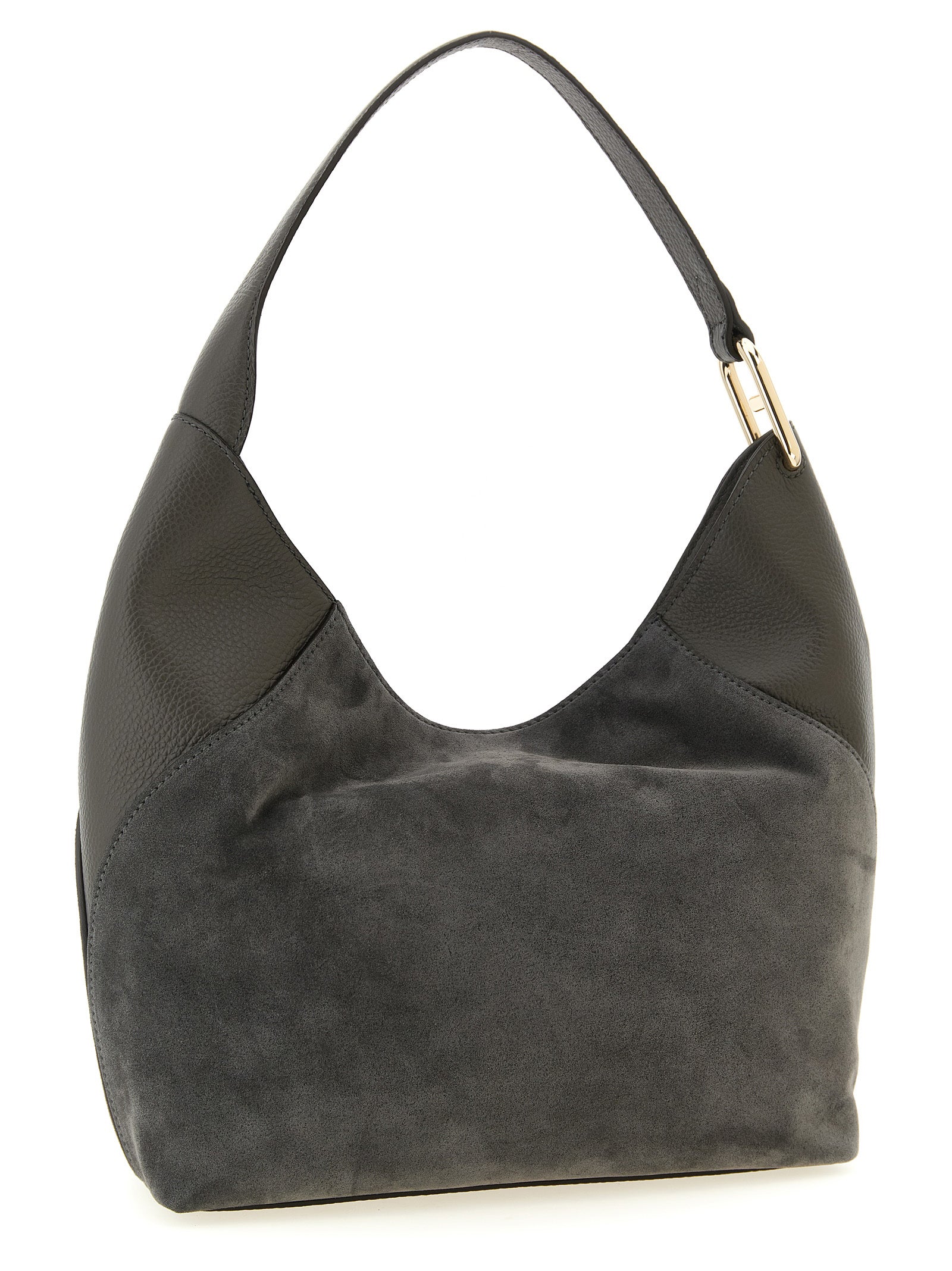 Furla Gray Lara Shoulder Bag