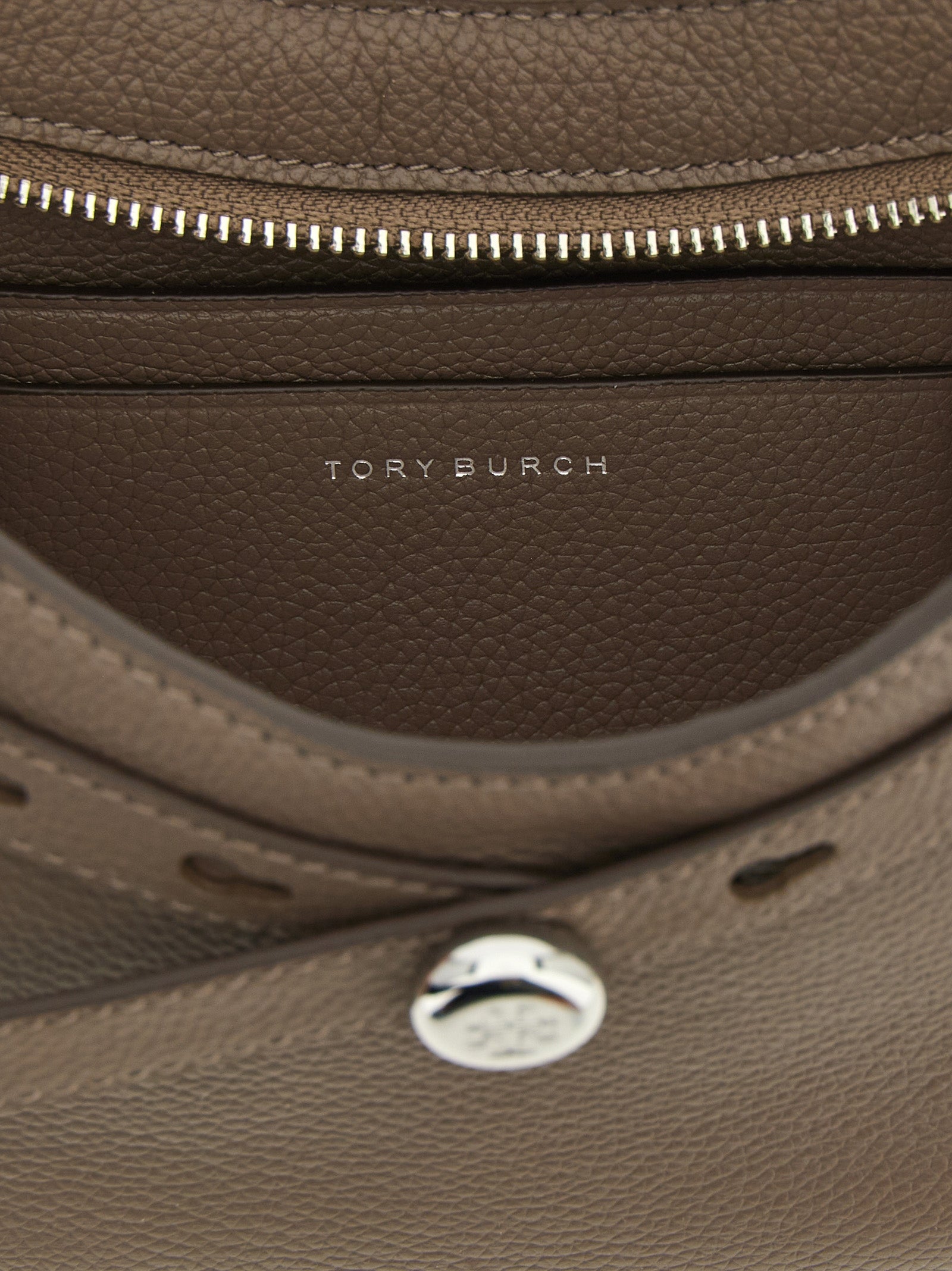 Tory Burch Brown Romy Top Shoulder Bag