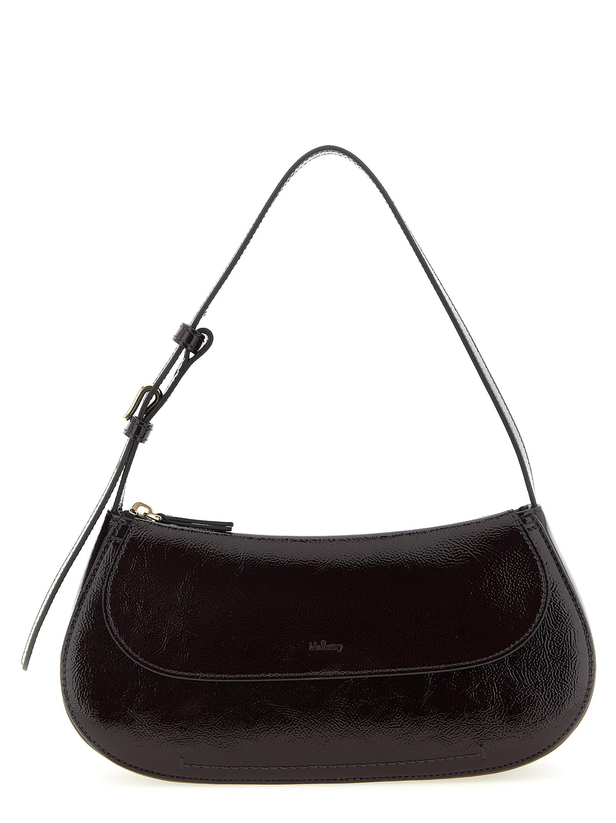 Mulberry Purple  Clovelly  Shoulder Bag