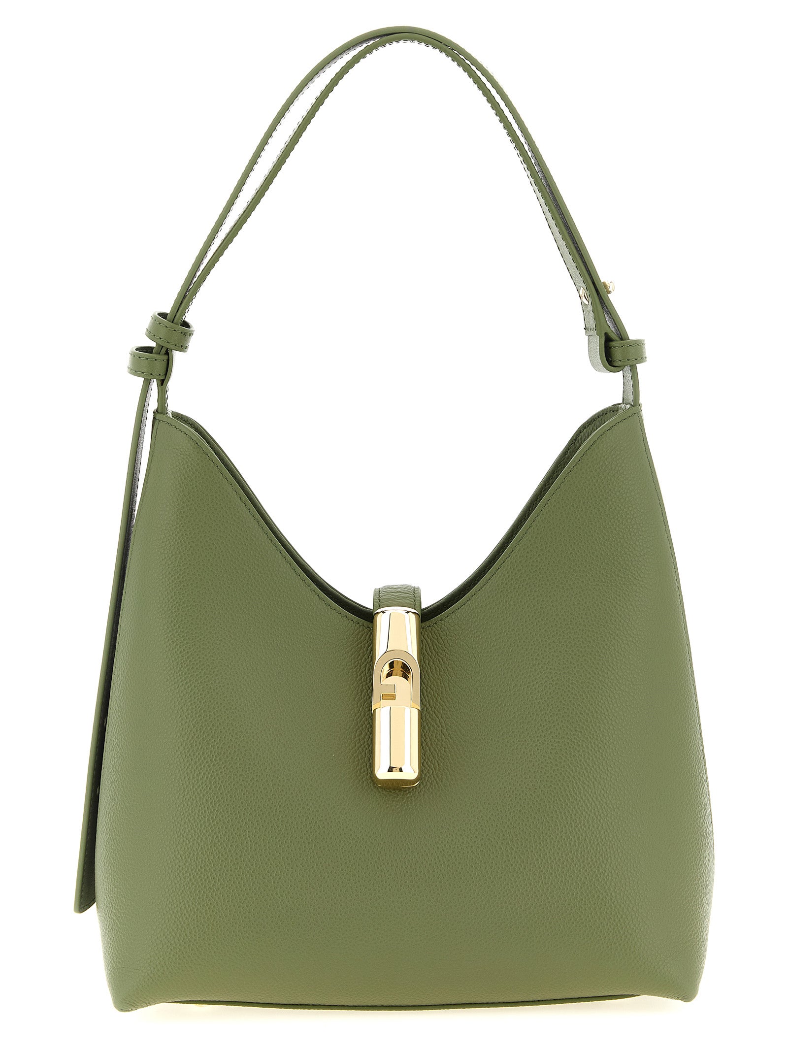 Furla Green Goccia Shoulder Bag