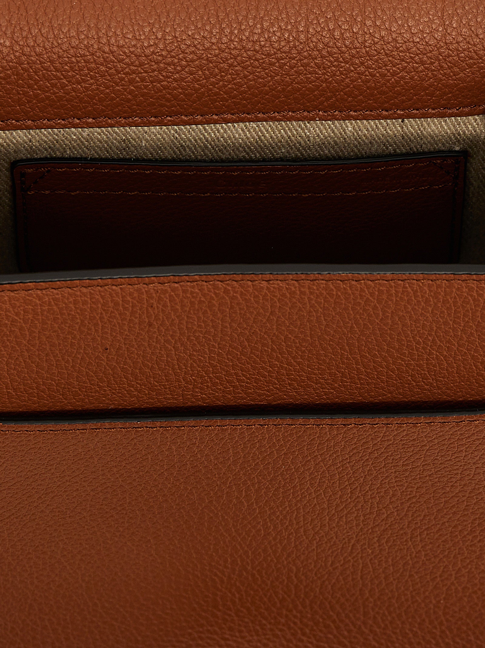 Chloé Brown Saddle Marcie Small Crossbody Bag