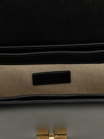 A.P.C. Grace Small Crossbody Bag Black Leather