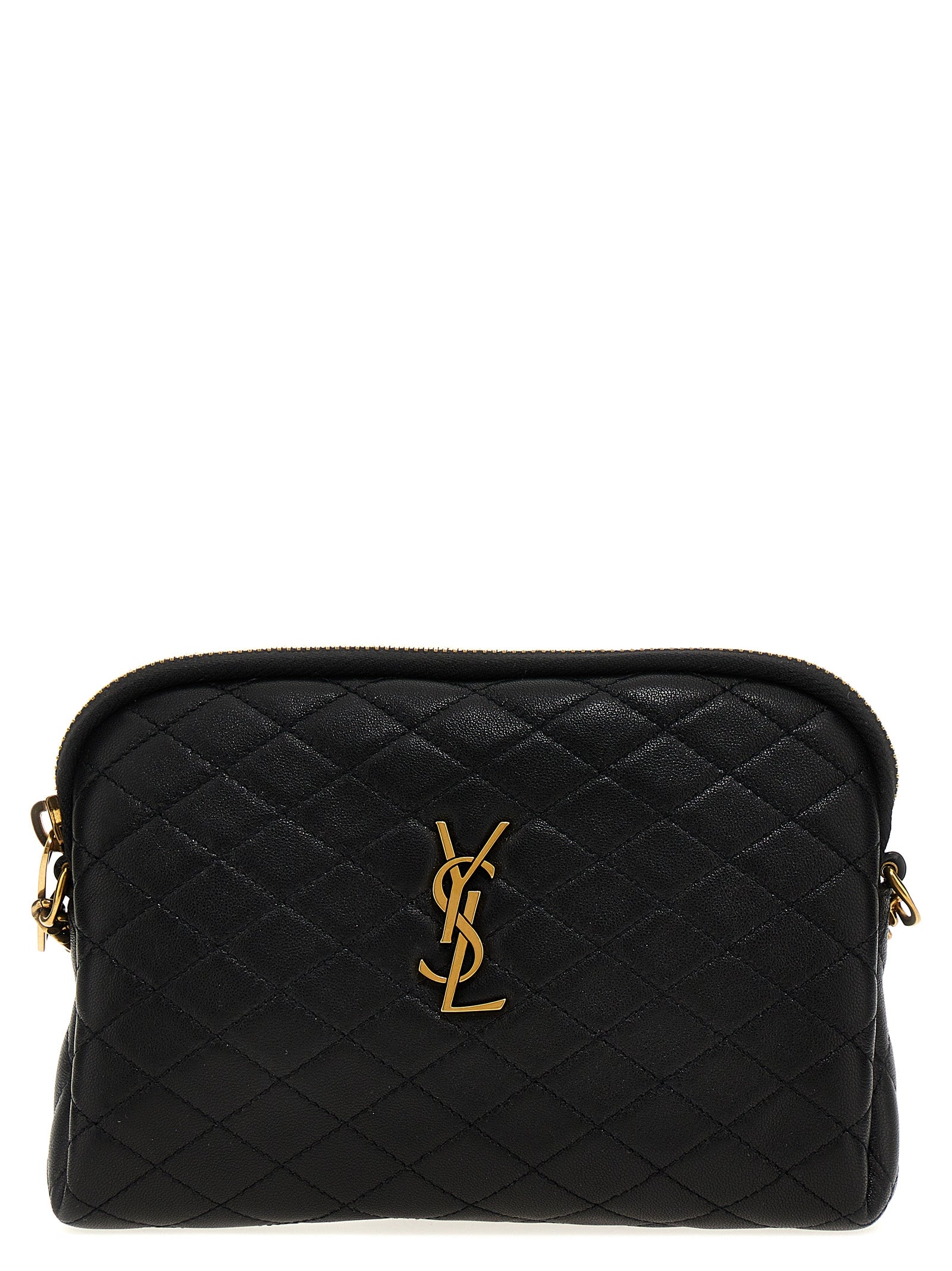 Saint Laurent Black Gaby Crossbody Bag