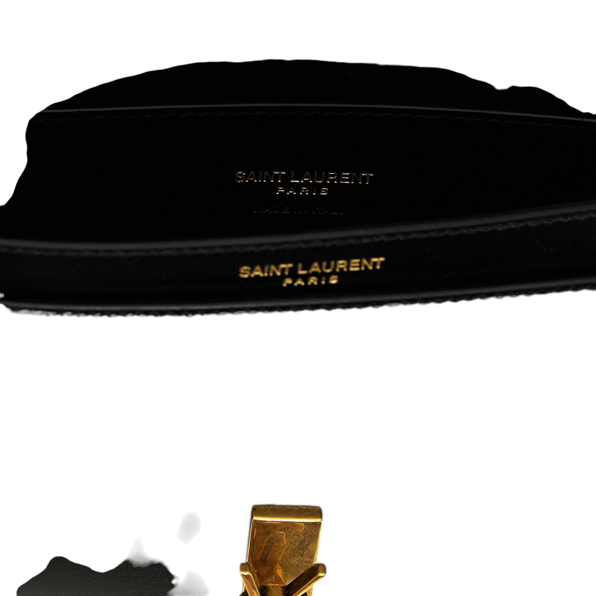 Saint Laurent Black Voltaire Mini Shoulder Bag