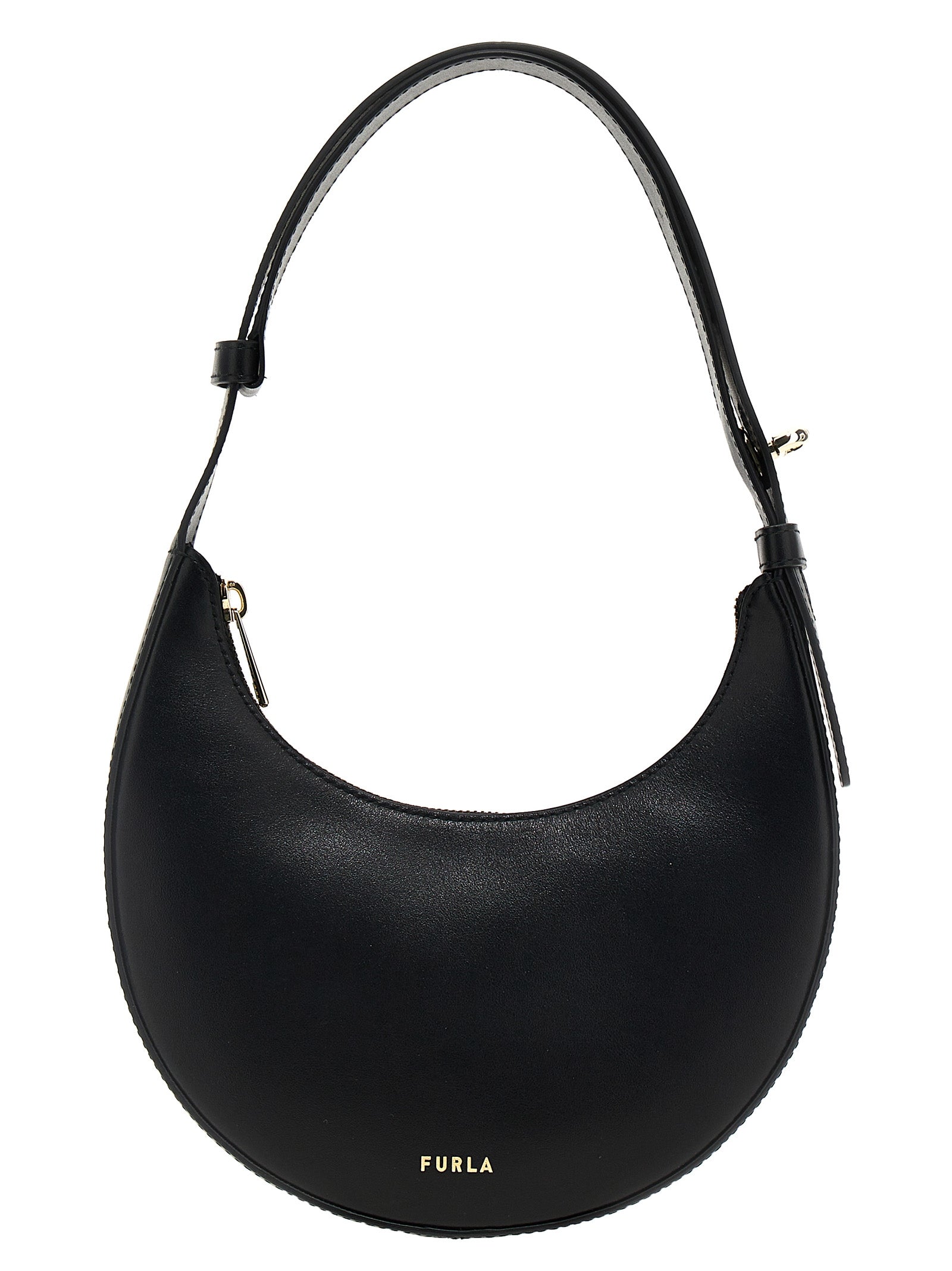 Furla Black Delizia Shoulder Bag