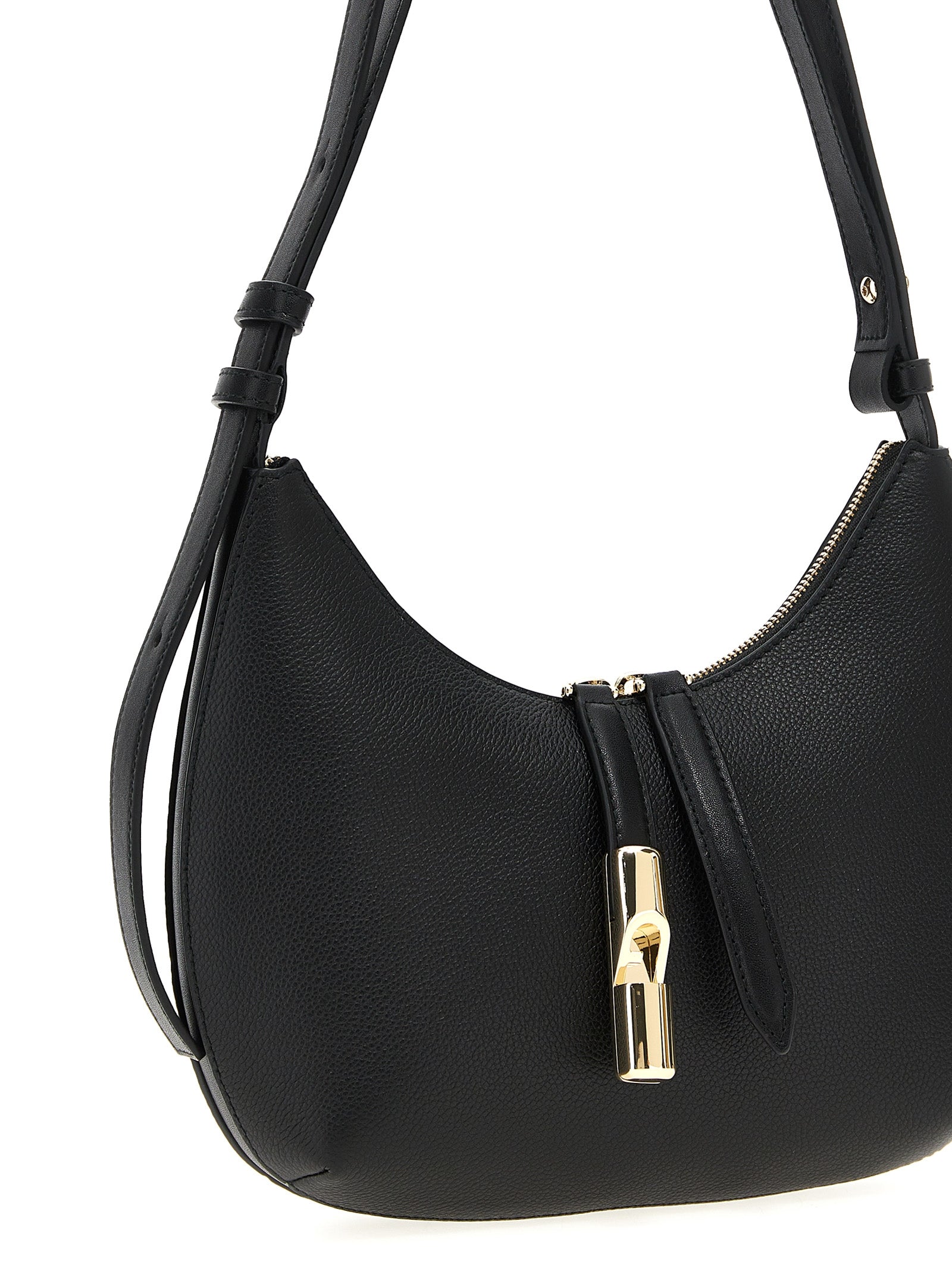 Furla Black  Goccia  Shoulder Bag