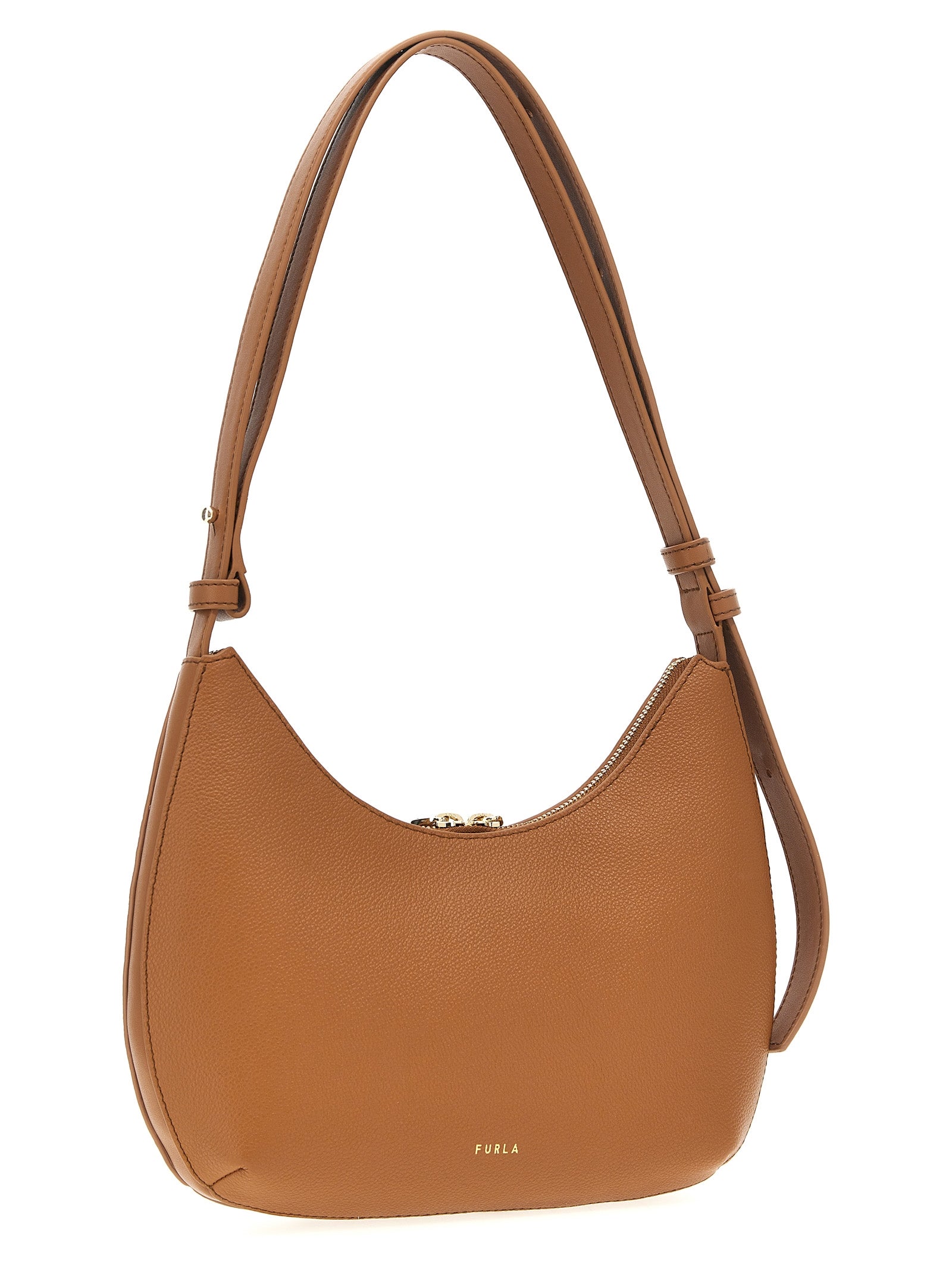 Furla Brown  Goccia  Shoulder Bag