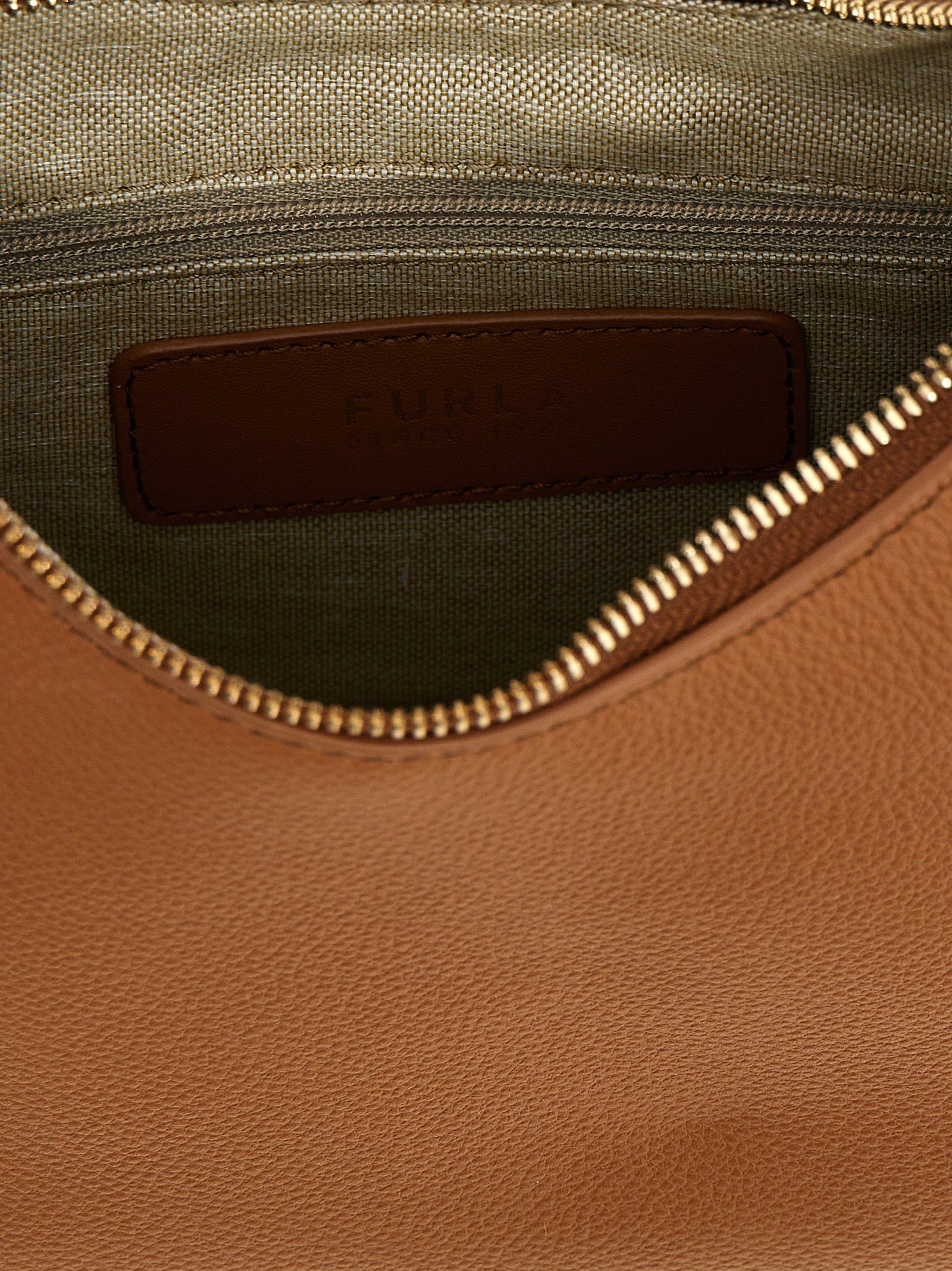 Furla Brown  Goccia  Shoulder Bag