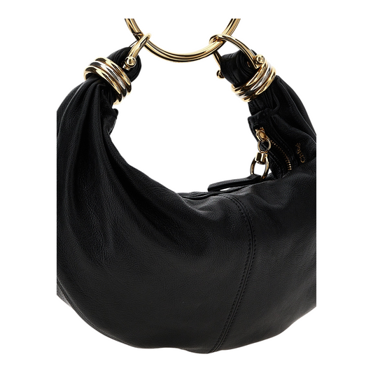 Chloé Bracelet Hobo Piccola Handbag Black