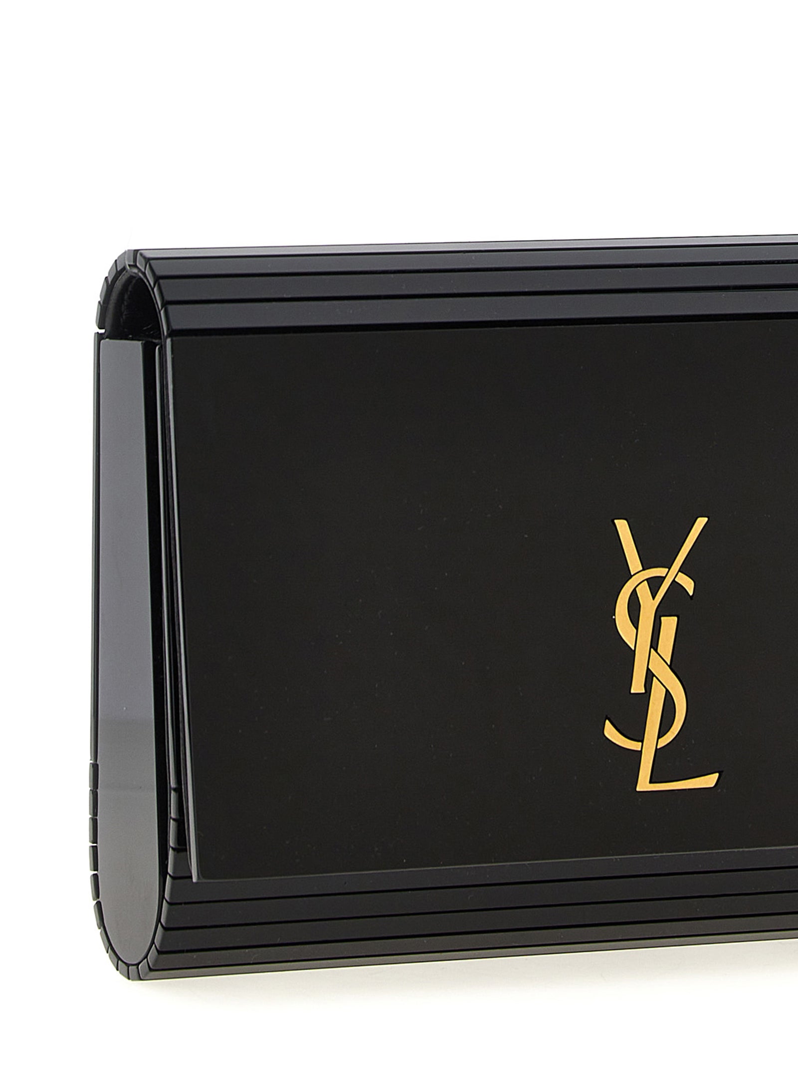 Saint Laurent Black Vicky Minaudière Shoulder Bag