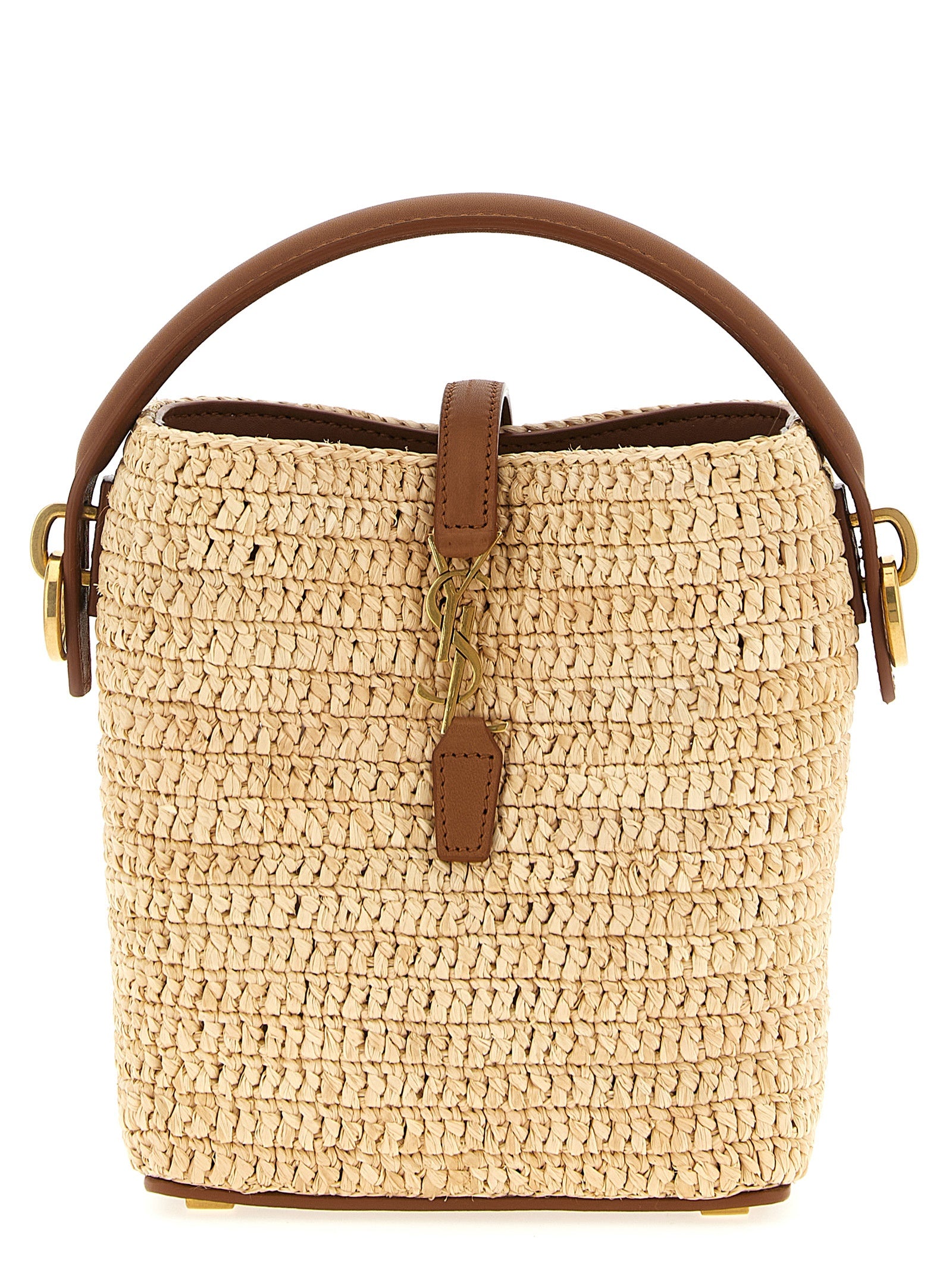 Saint Laurent Beige Le 37 Bucket Bag