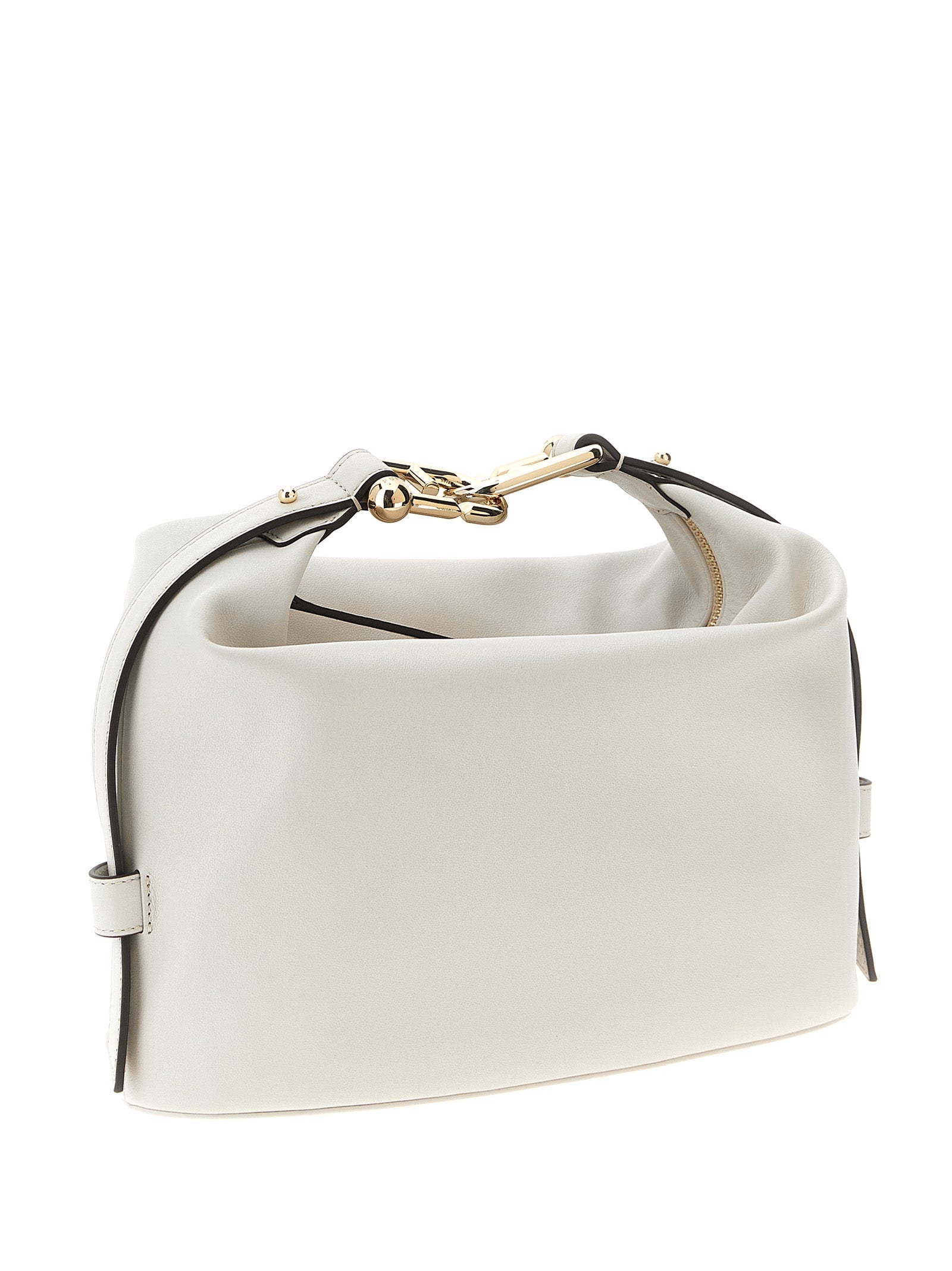 Furla White Nuvola Shoulder Bag